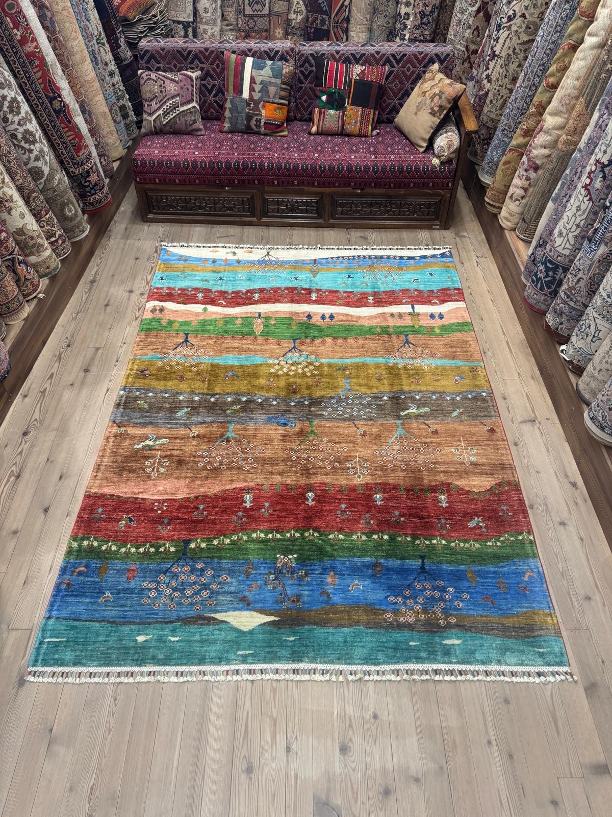 EL DOKUMA AFGAN HALI - 171 x 237