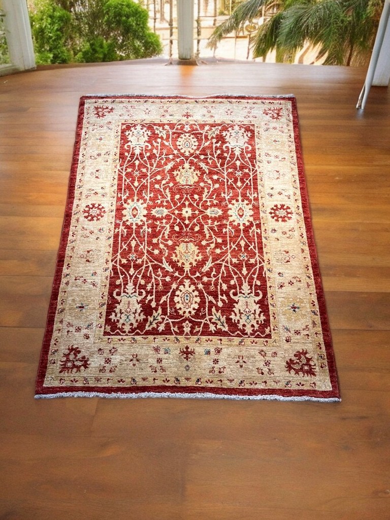 EL DOKUMA AFGAN UŞAK HALI - 197x244