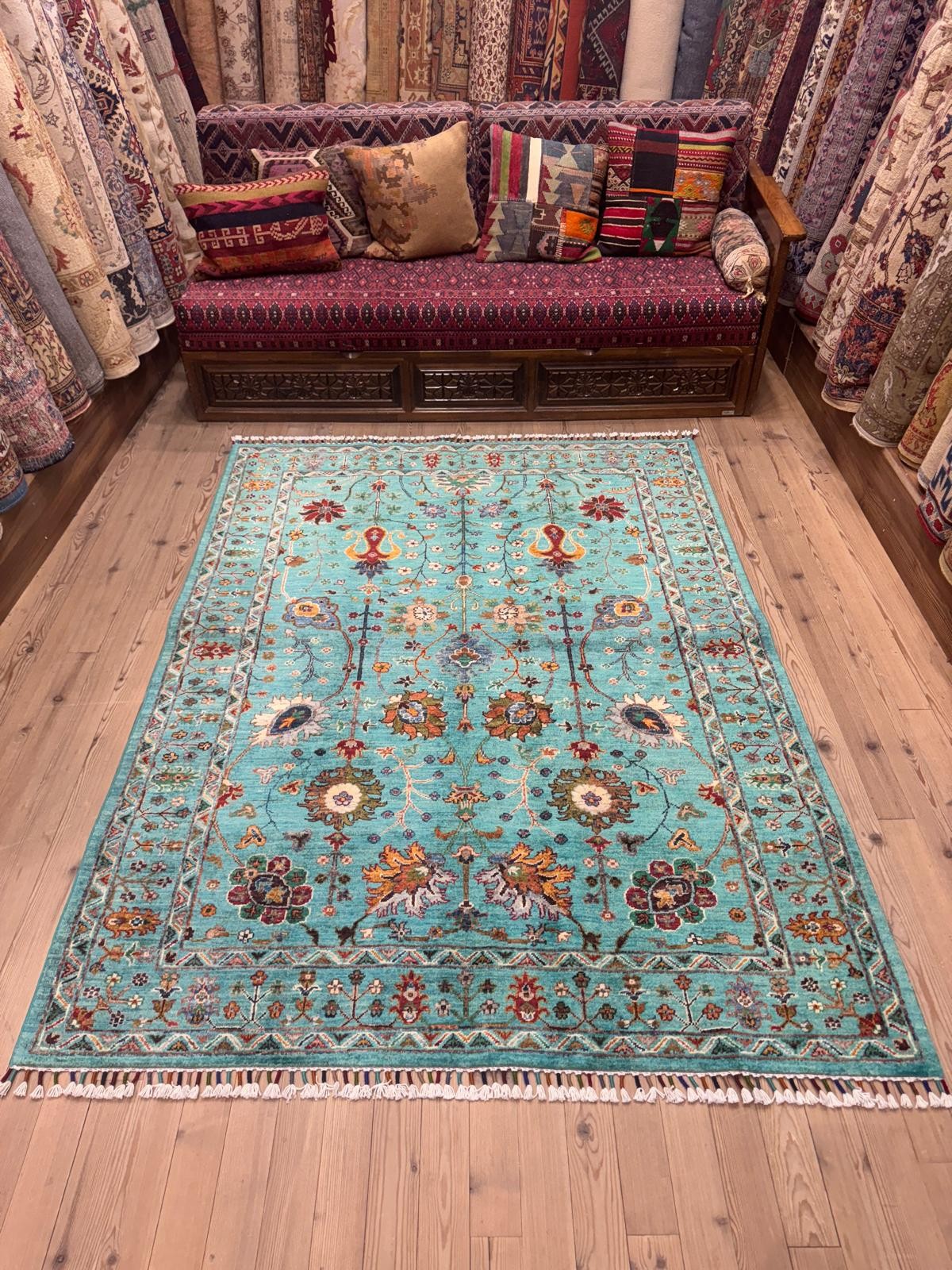 EL DOKUMA AFGAN HALI - 202 x 153