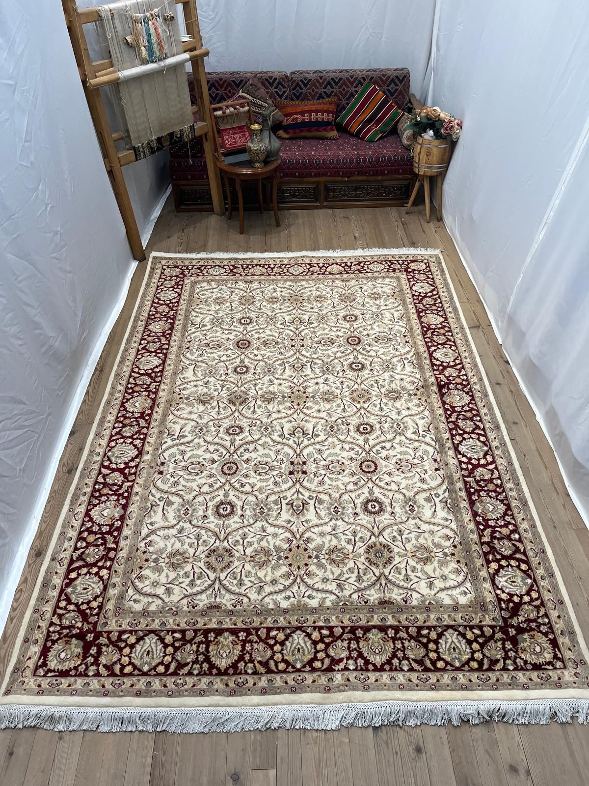 EL DOKUMA AFGAN UŞAK HALI - 297x200