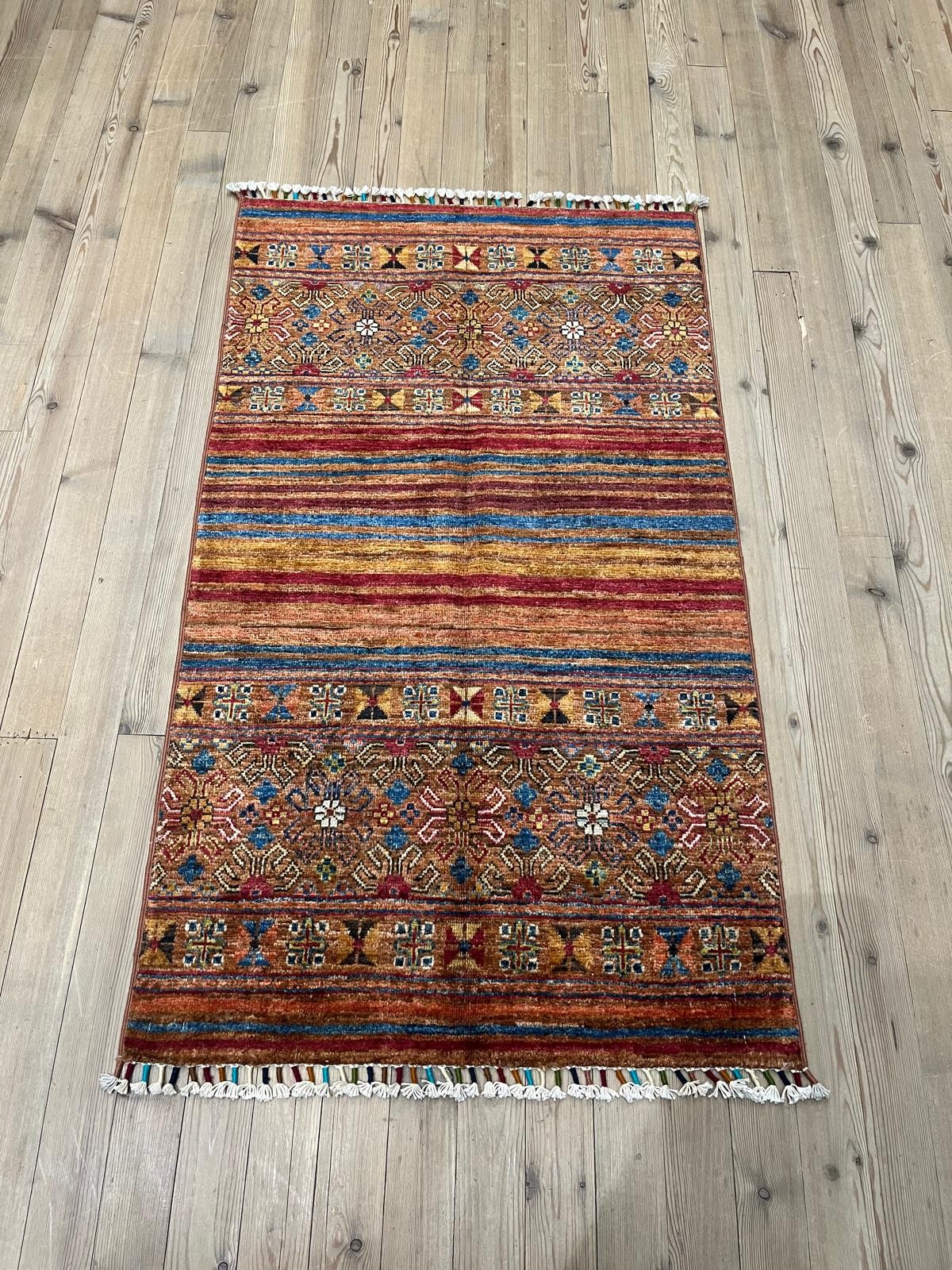 EL DOKUMA AFGAN MEMLÜK HALI - 80 X 136