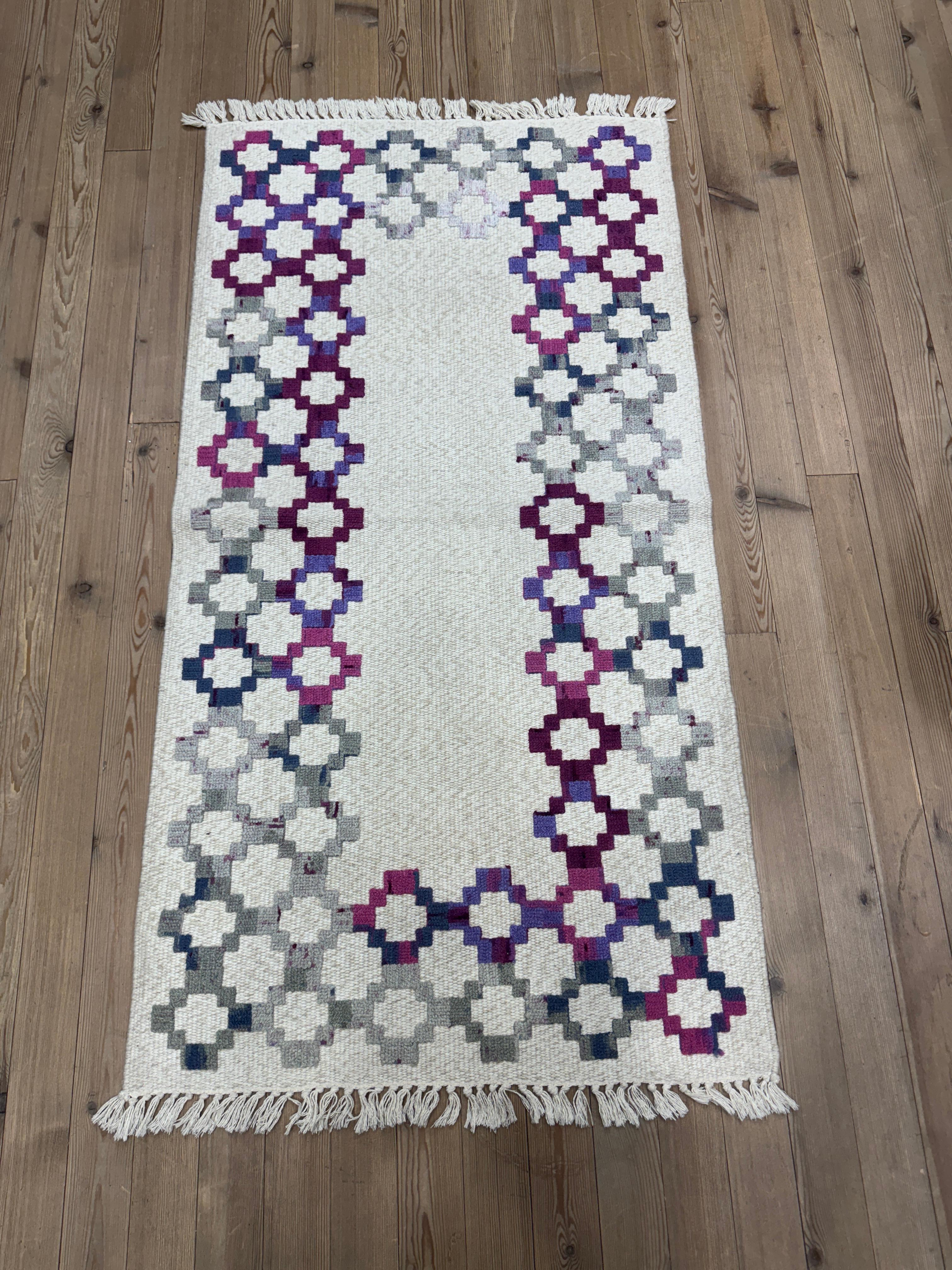 EL DOKUMA AFGAN KİLİM - 76 x 147