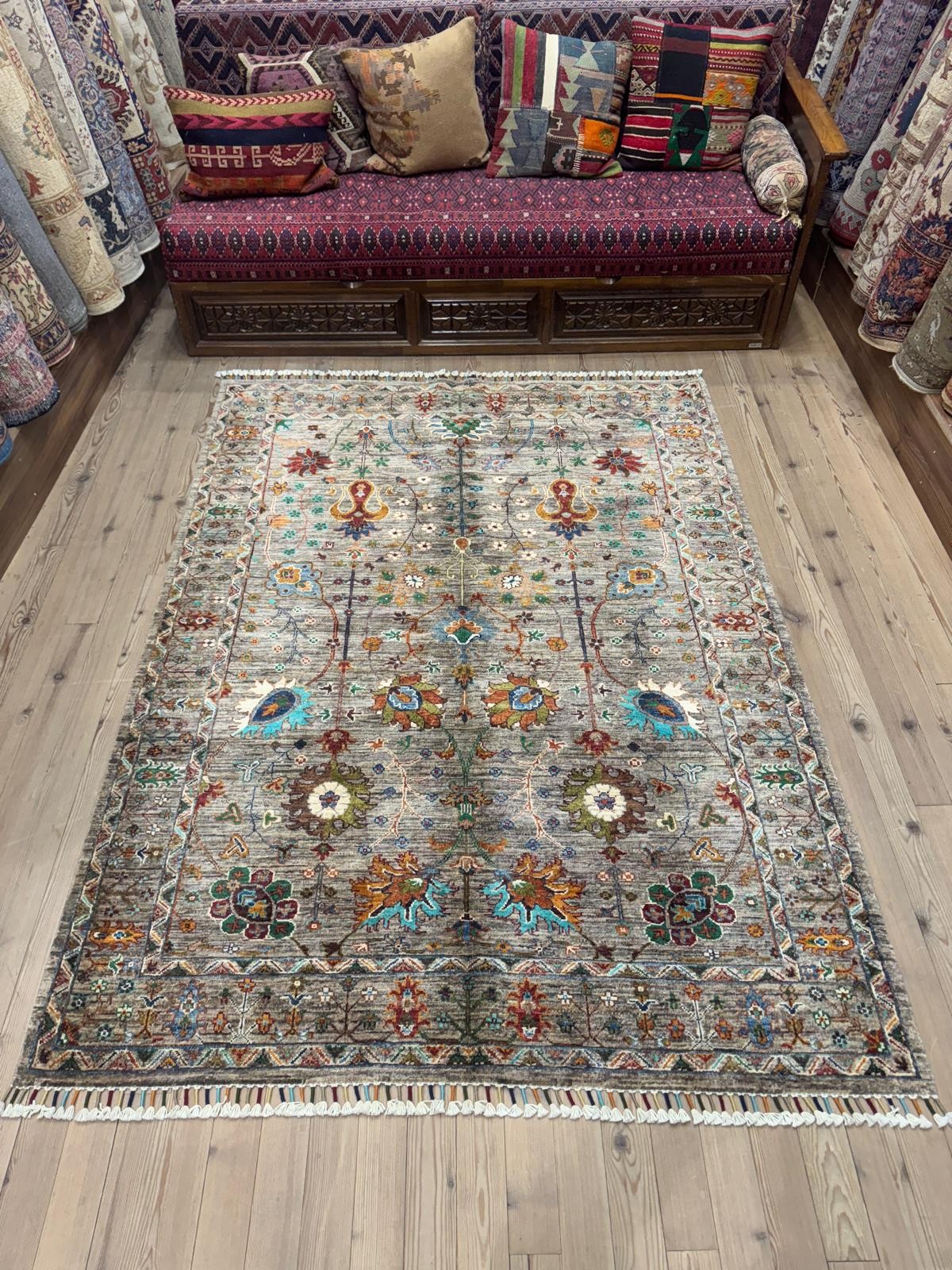 EL DOKUMA AFGAN HALI - 202 x 149