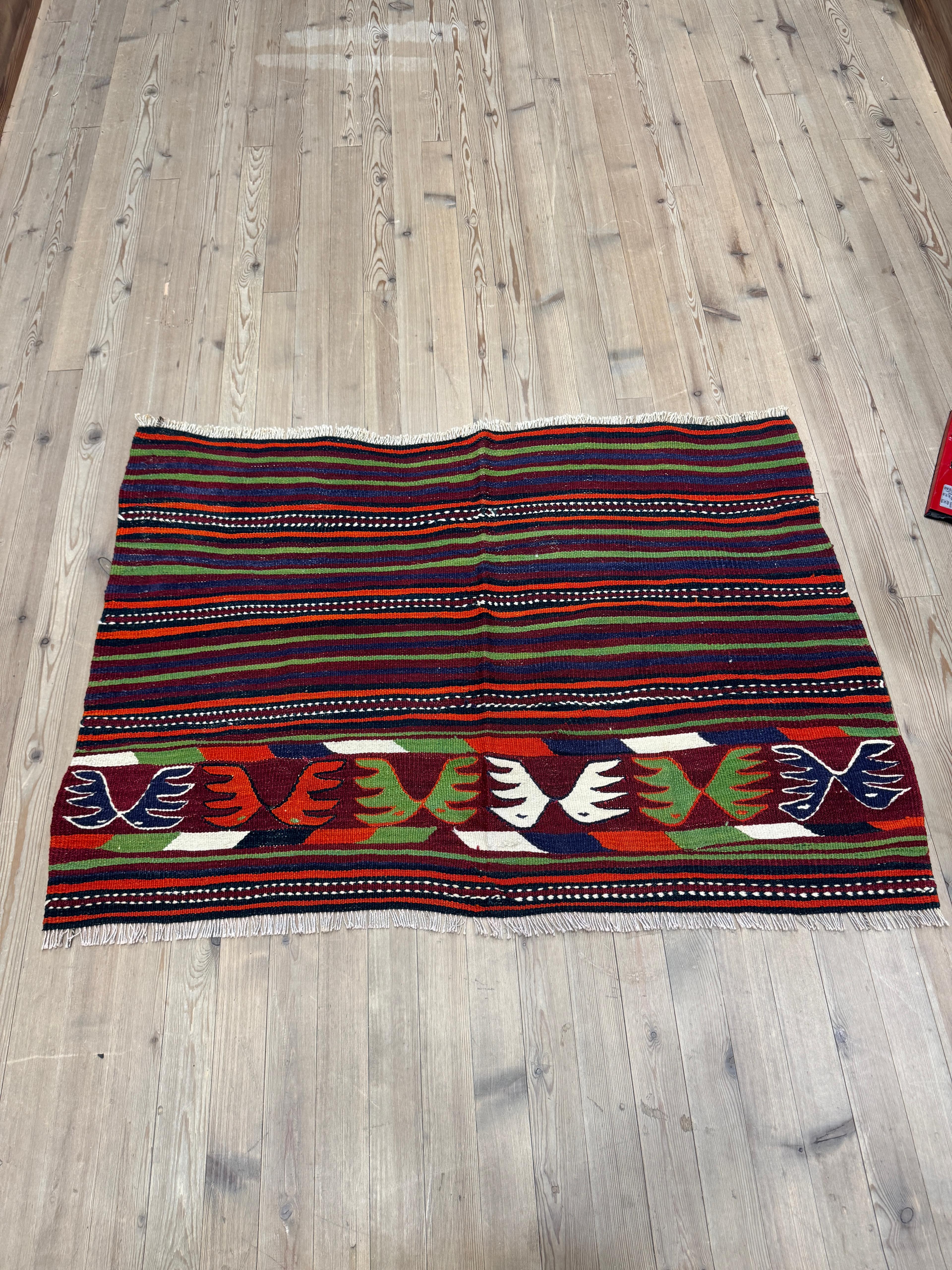 EL DOKUMA AFGAN KİLİM - 97 x 140