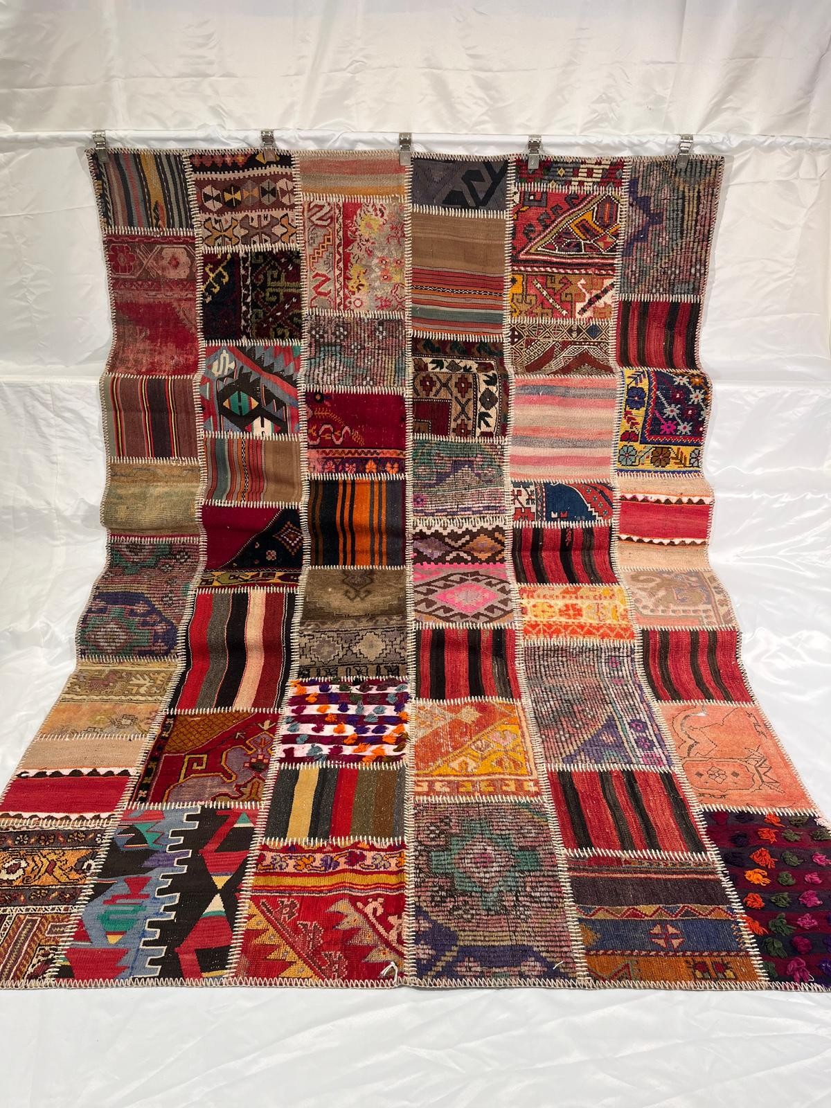 EL DOKUMA PATCHWORK HALI - 200 x 300