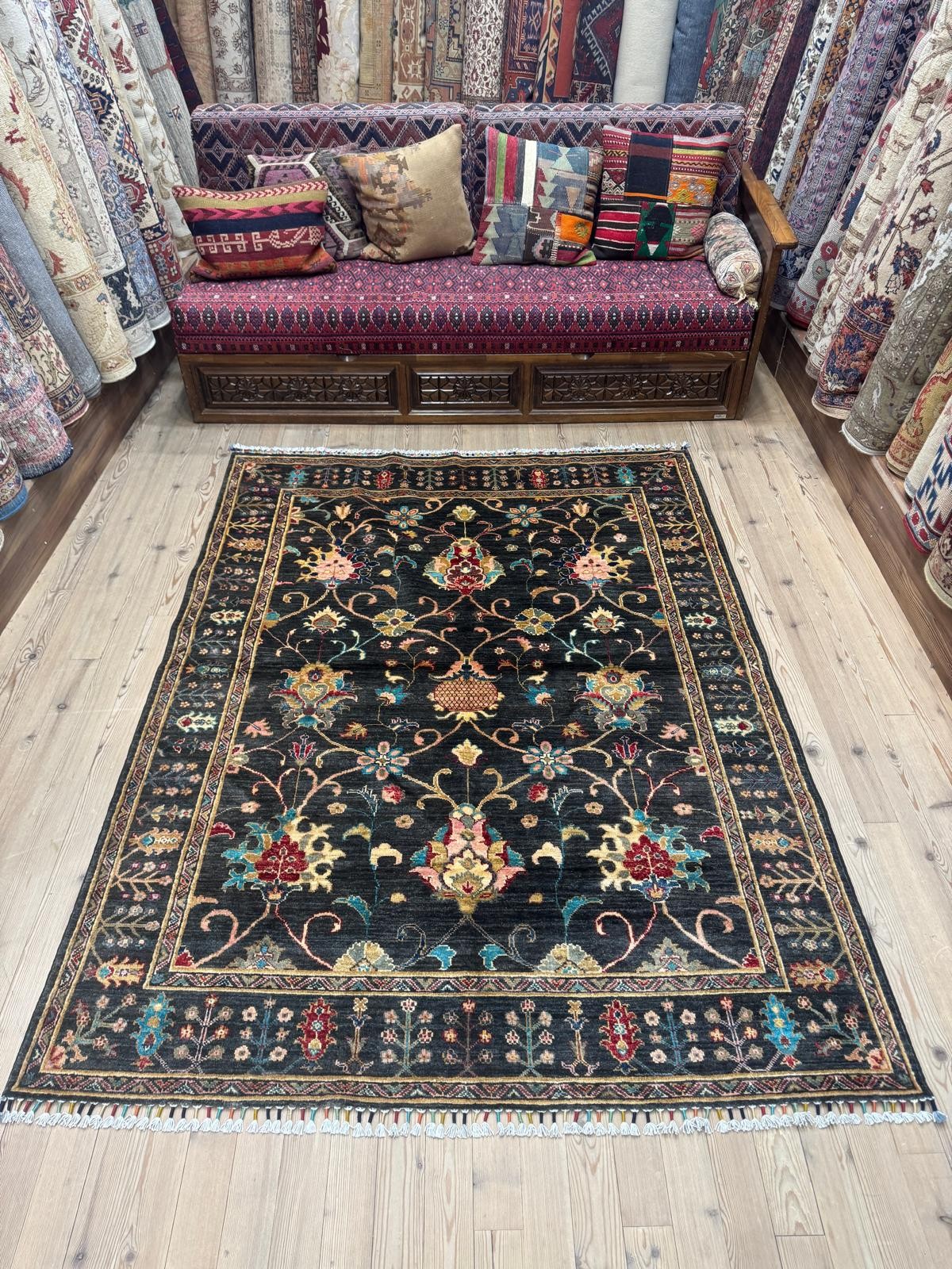 EL DOKUMA AFGAN HALI - 202 x 152