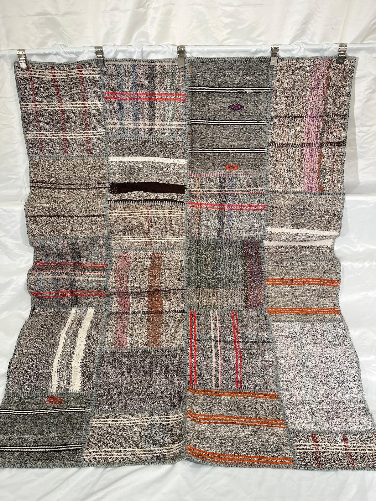 EL DOKUMA PATCHWORK HALI - 168 x 228