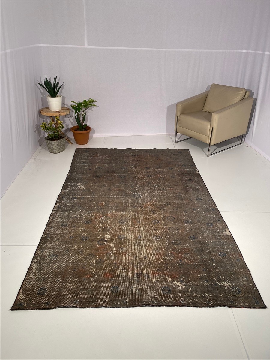EL DOKUMA VİNTAGE HALI-158 x 258