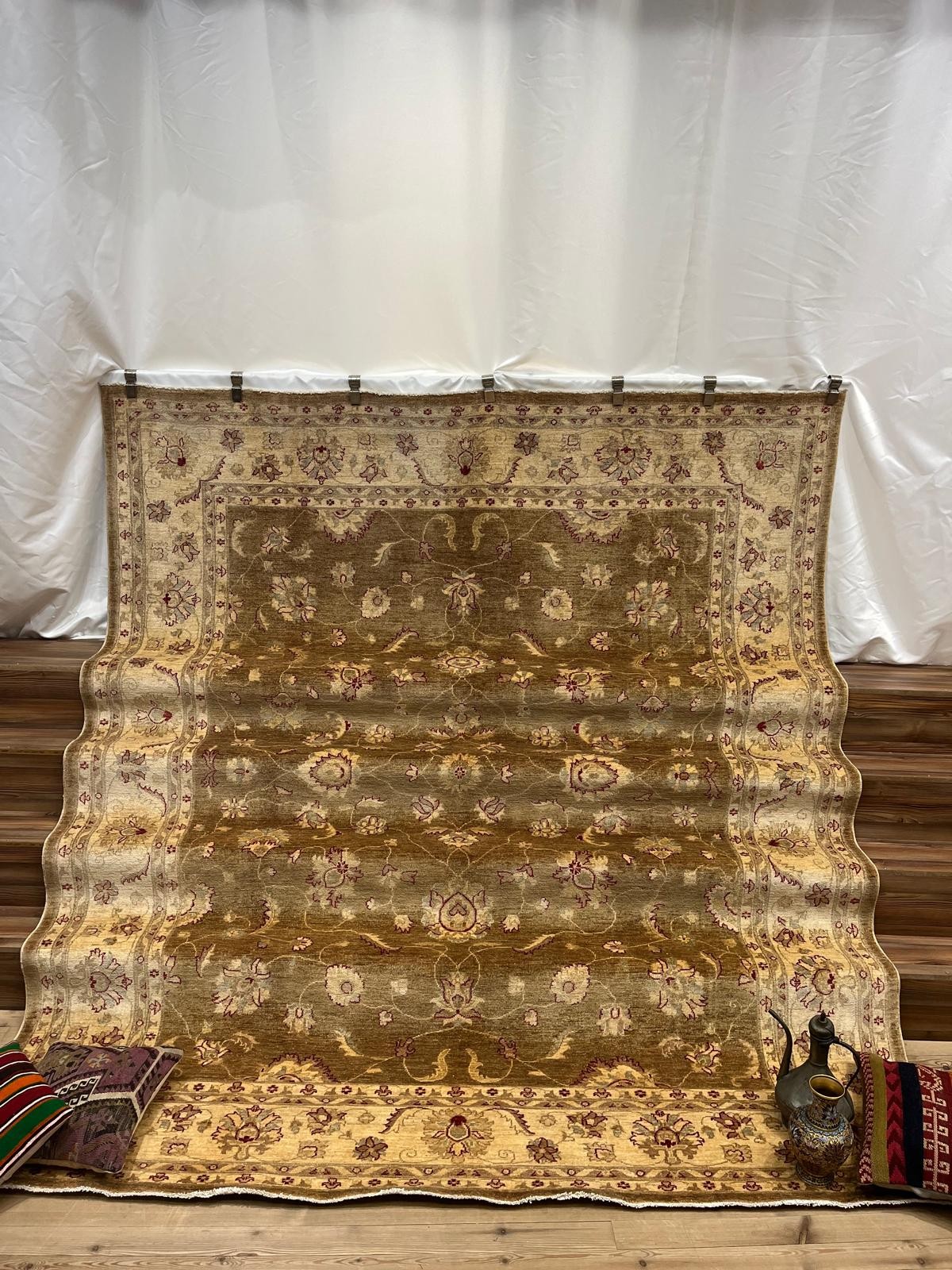EL DOKUMA AFGAN UŞAK HALI - 250 x 300