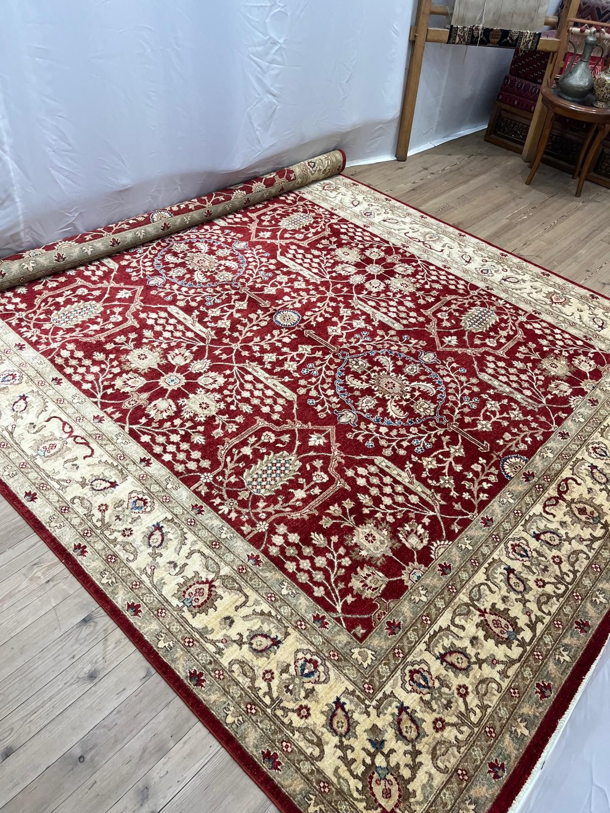 EL DOKUMA AFGAN UŞAK HALI - 251x306
