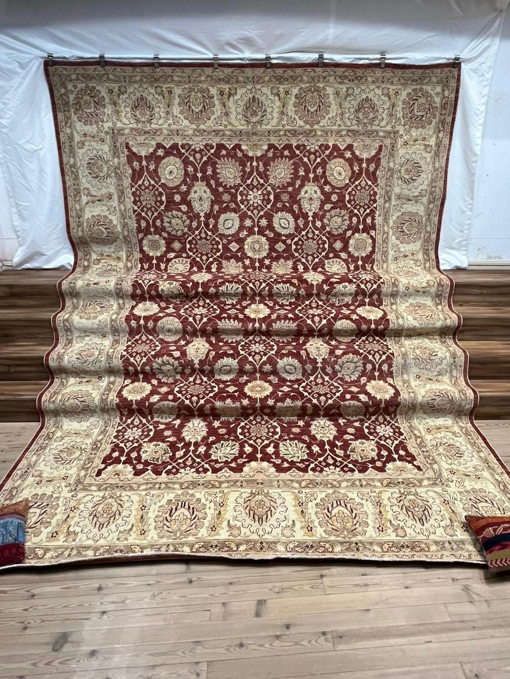 EL DOKUMA AFGAN UŞAK HALI - 320 x 453