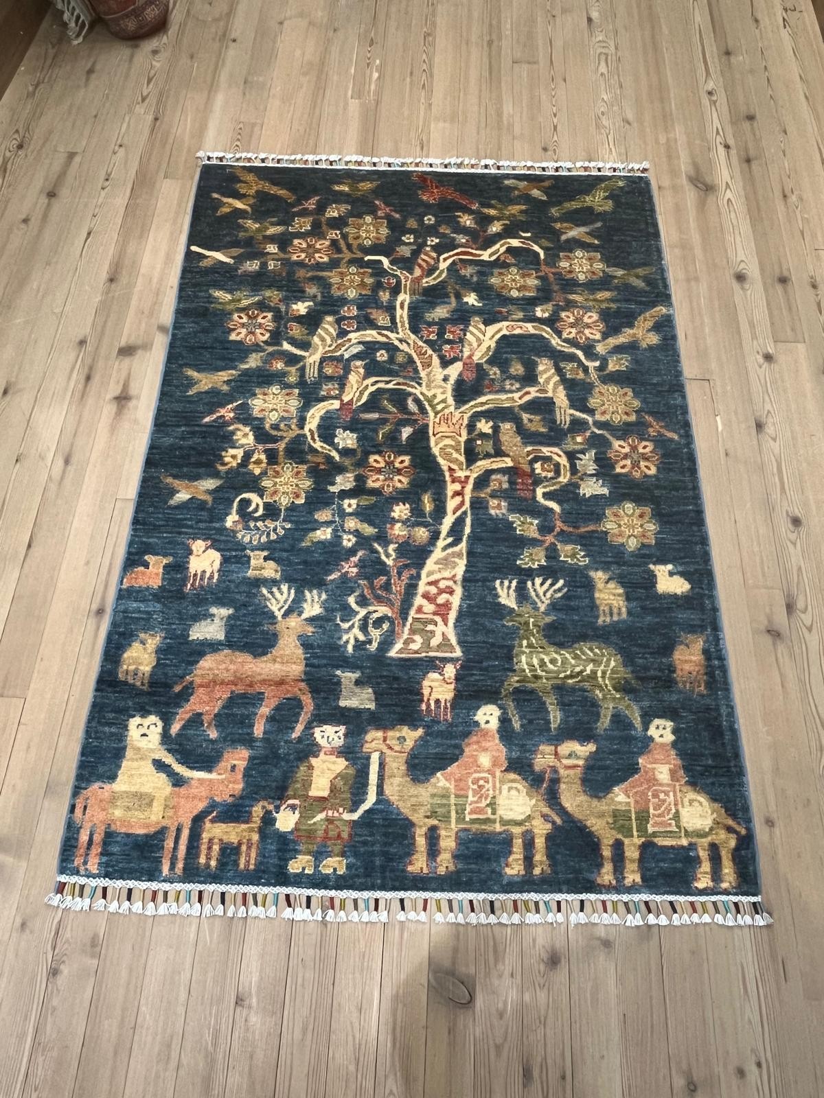 EL DOKUMA AFGAN MEMLUK HALI -120 X 174