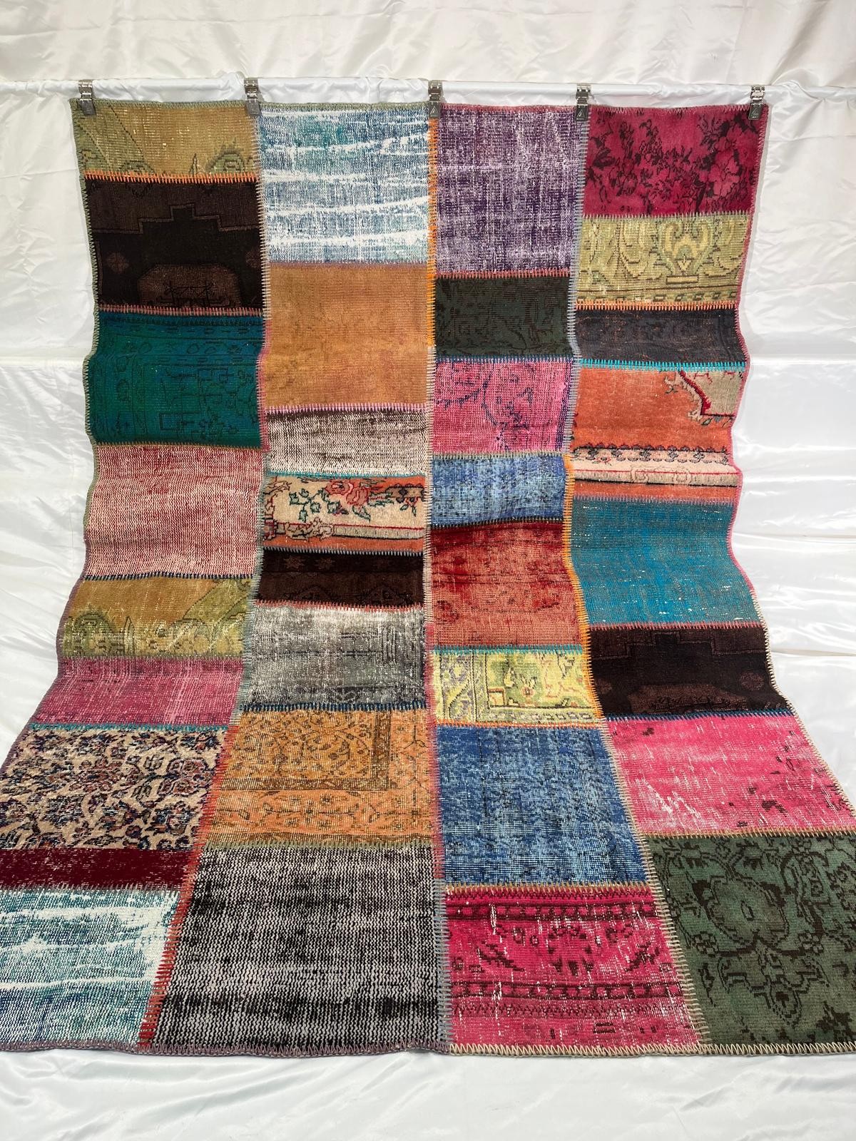 EL DOKUMA PATCHWORK HALI - 200 x 300