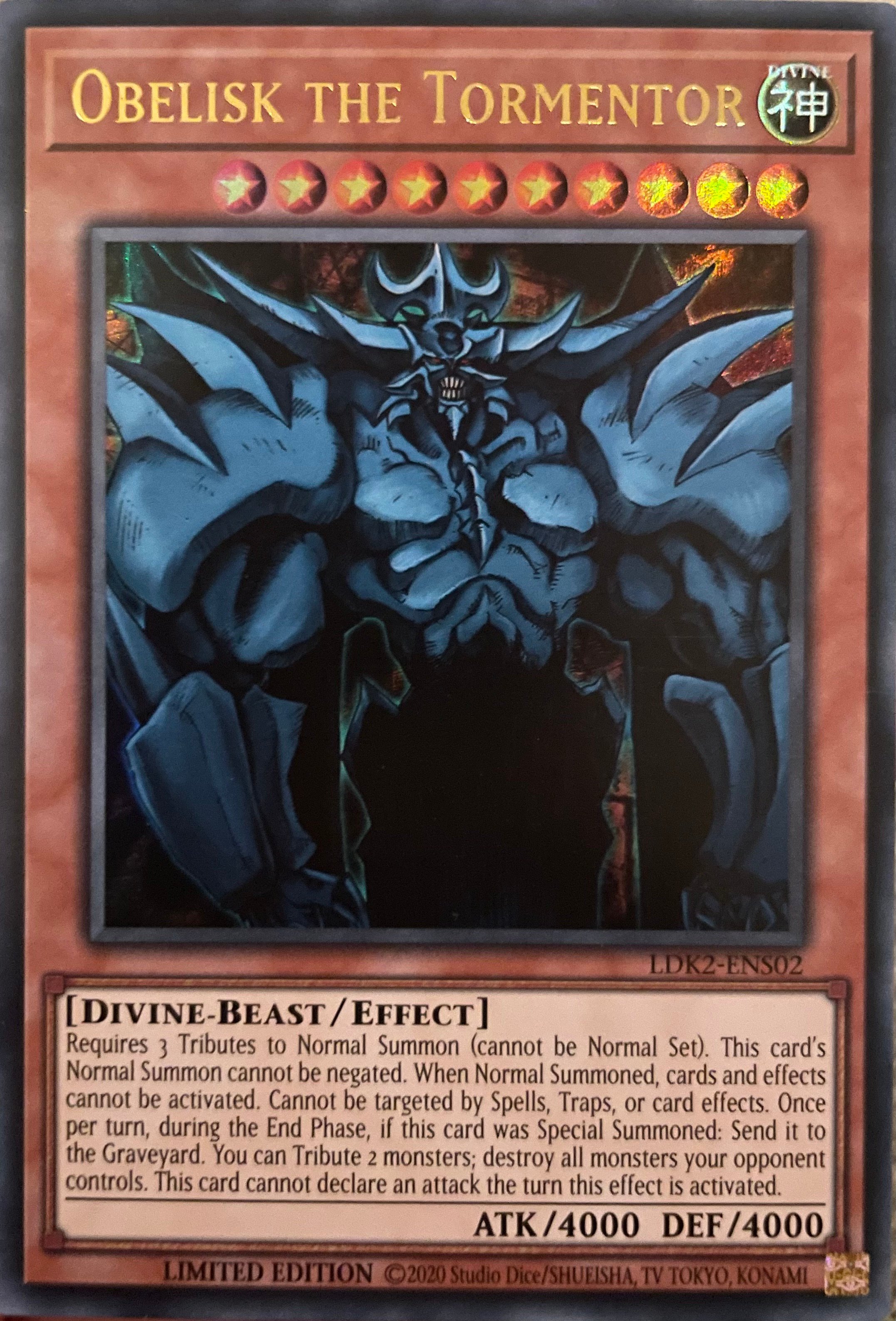 Yu-Gi-Oh! - OBELISK THE TORMENTOR - Legendary Decks II