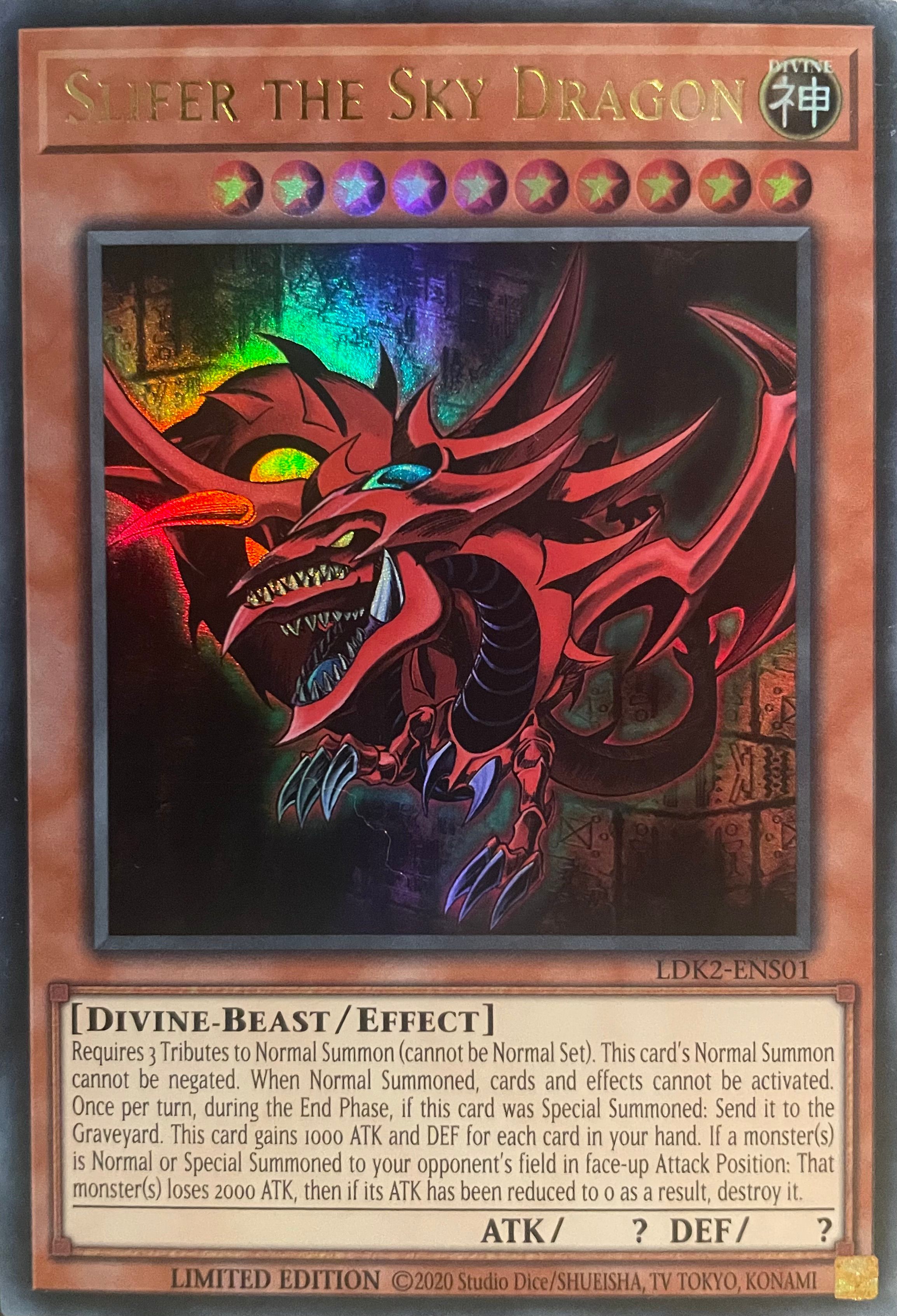 Yu-Gi-Oh! - SLIFER THE SKY DRAGON - Legendary Decks II