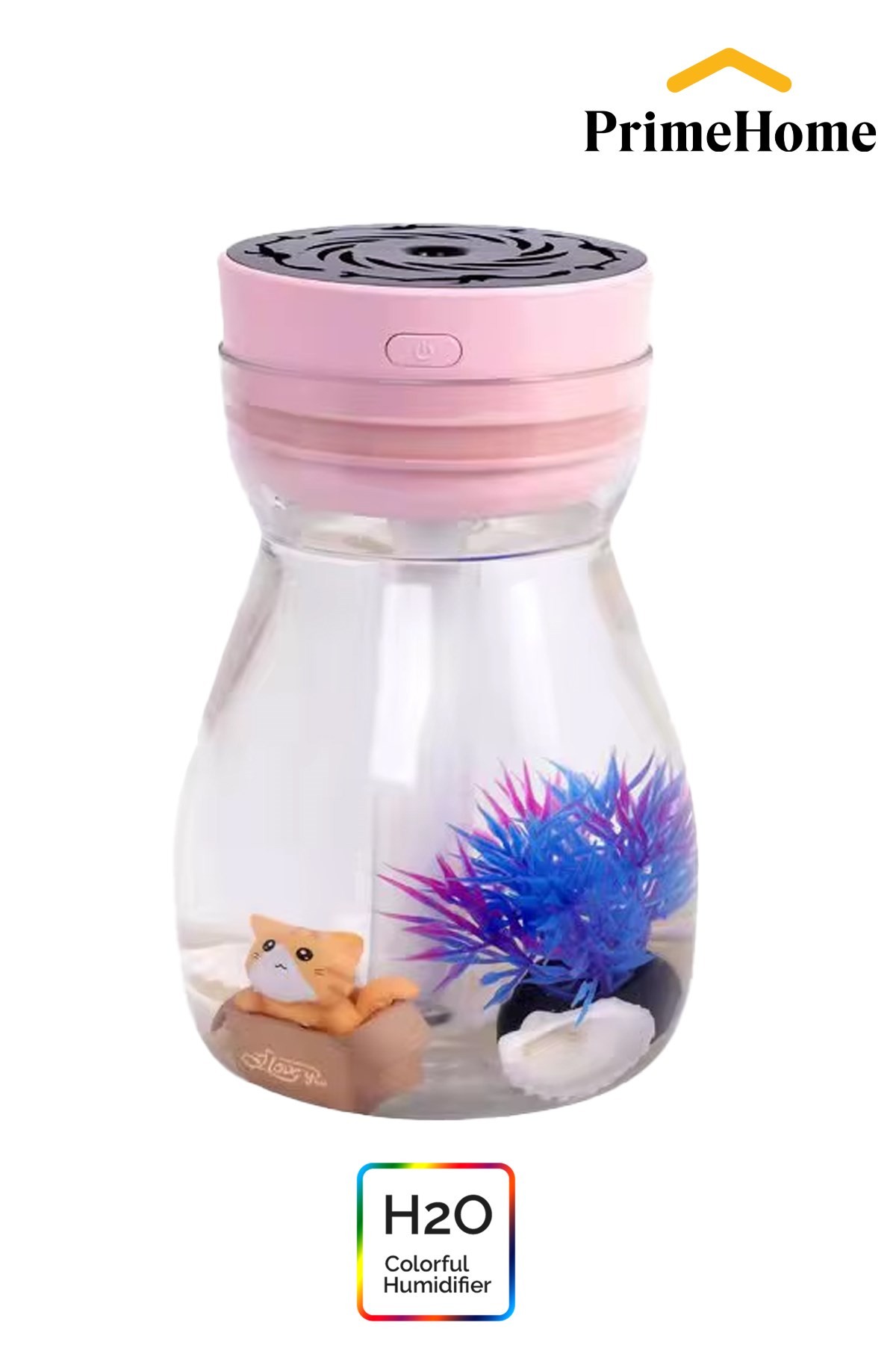 H2o Kedi Nemlendirici Buhar Makinası 380 Ml hava Ultrasonik Deniz Kabuğu