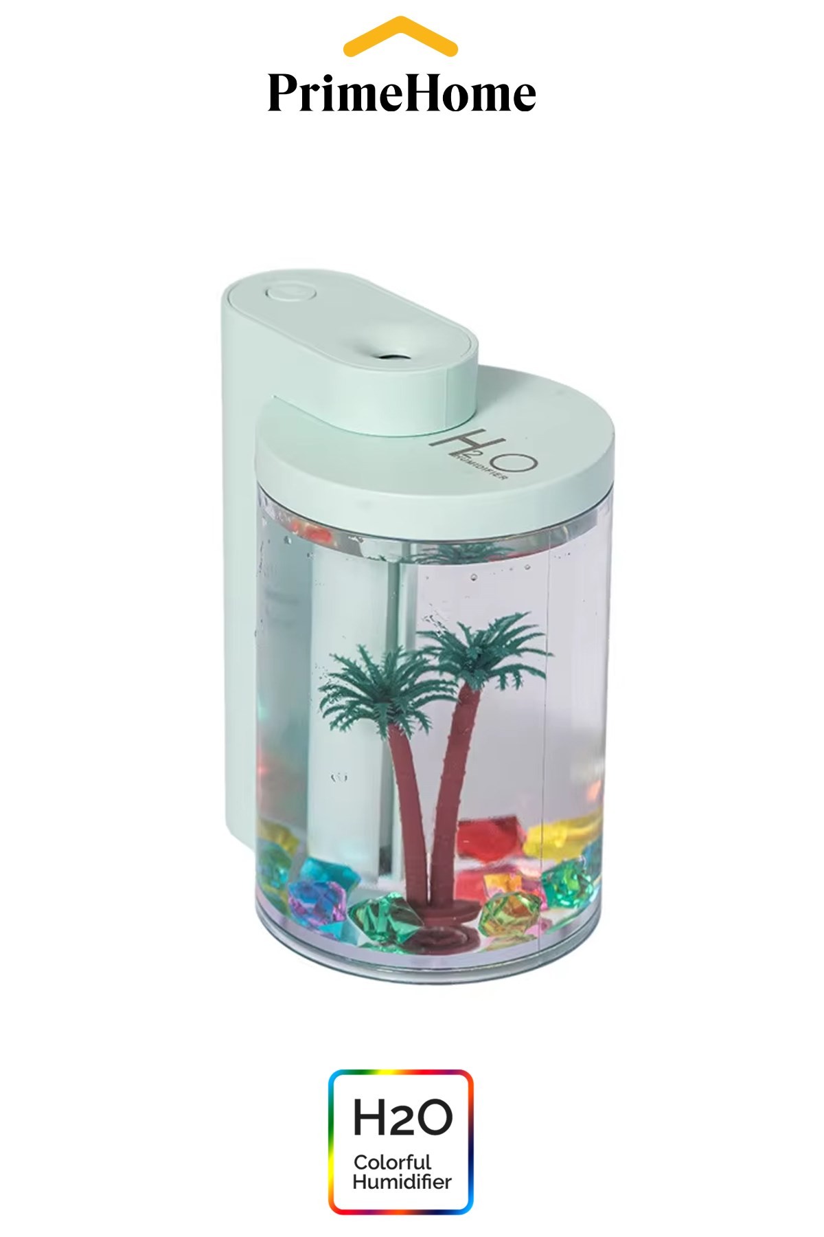 H2o Palmiye Nemlendirici Buhar Makinası 380 Ml hava Ultrasonik Deniz Kabuğu