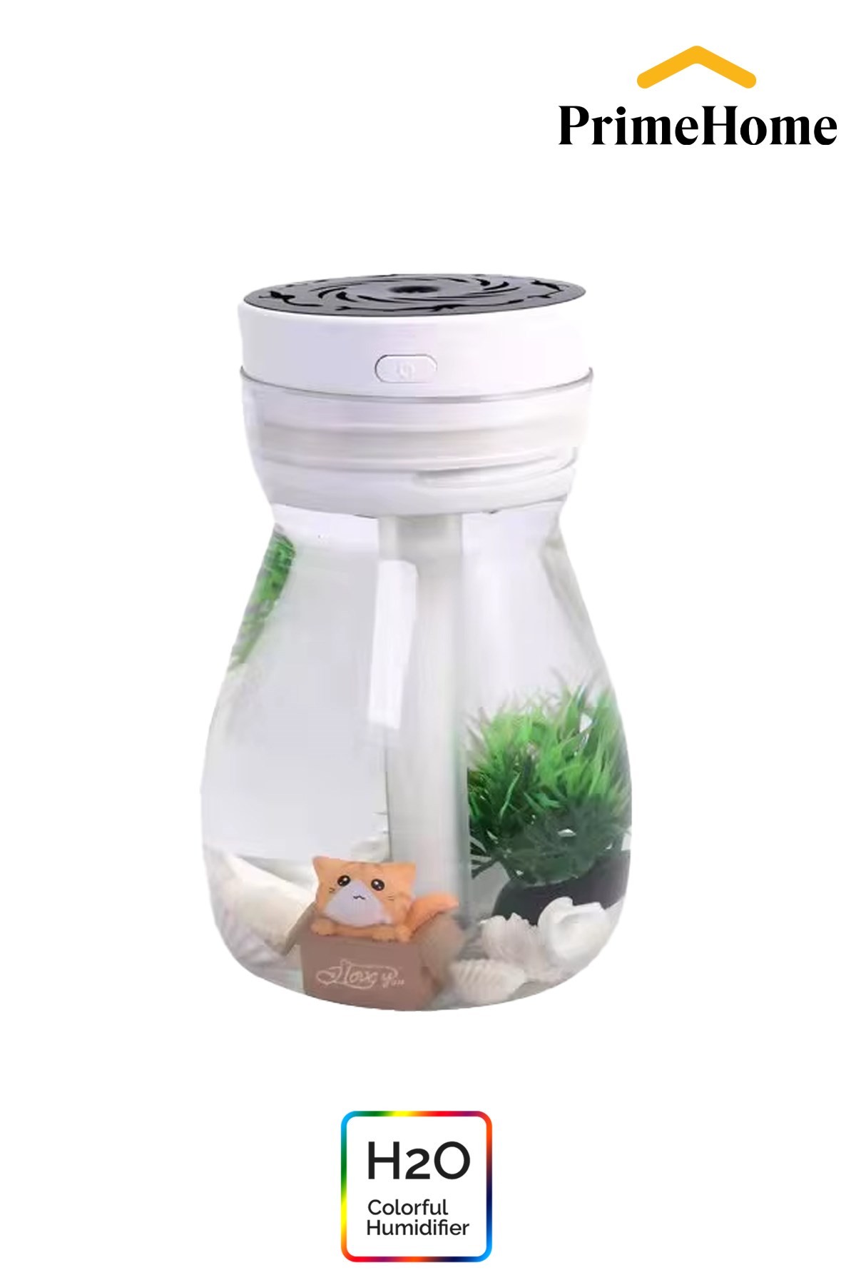 H2o Kedi Nemlendirici Buhar Makinası 380 Ml hava Ultrasonik Deniz Kabuğu