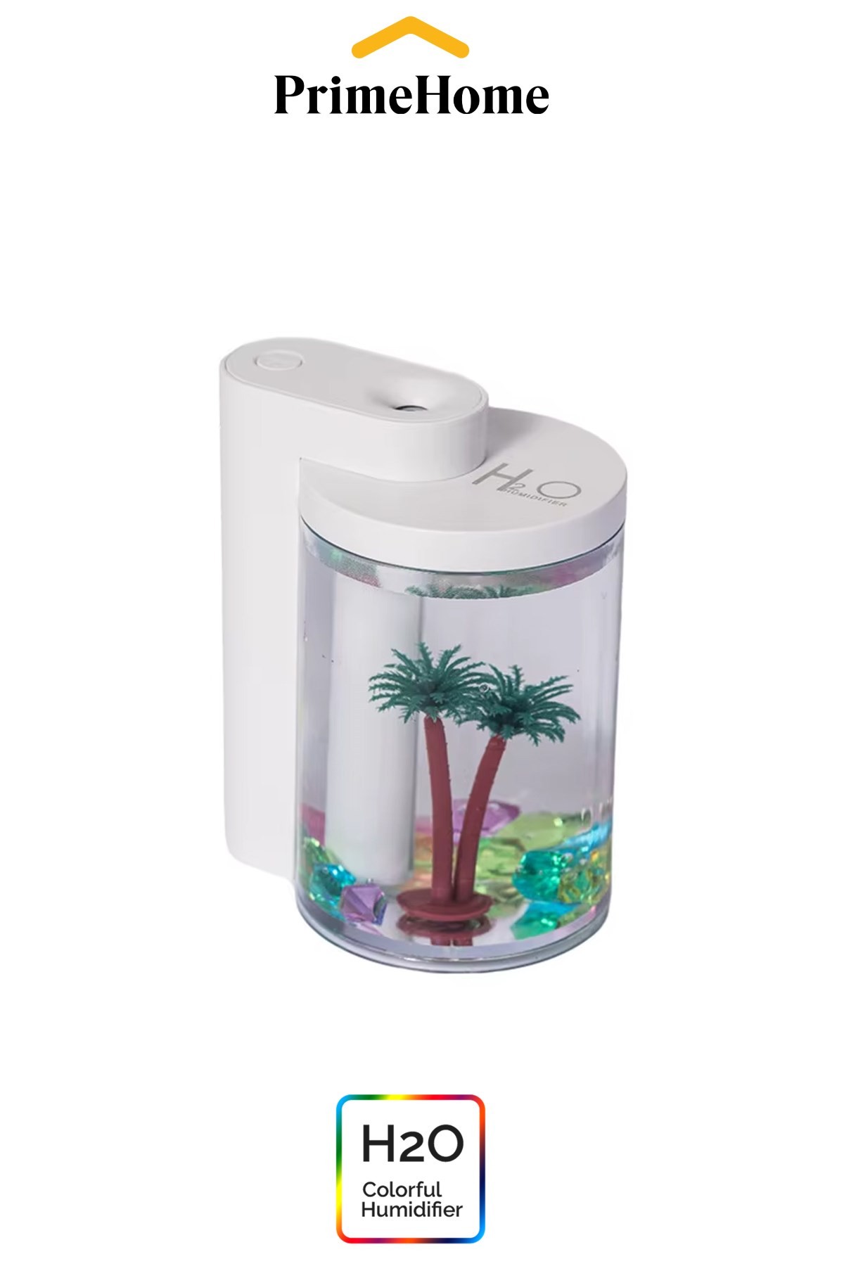 H2o Palmiye Nemlendirici Buhar Makinası 380 Ml hava Ultrasonik Deniz Kabuğu