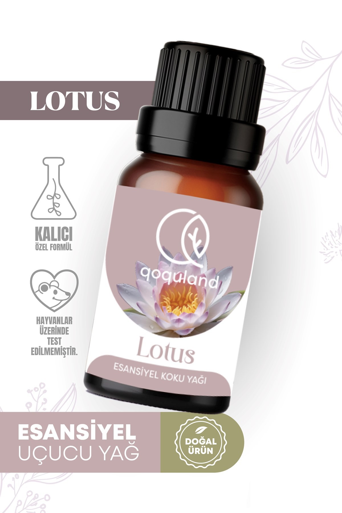 Lotus Uçucu Yağ Buhurdanlık Esansı Oda Kokusu Esansiyel Yağ  10ml Humidifier