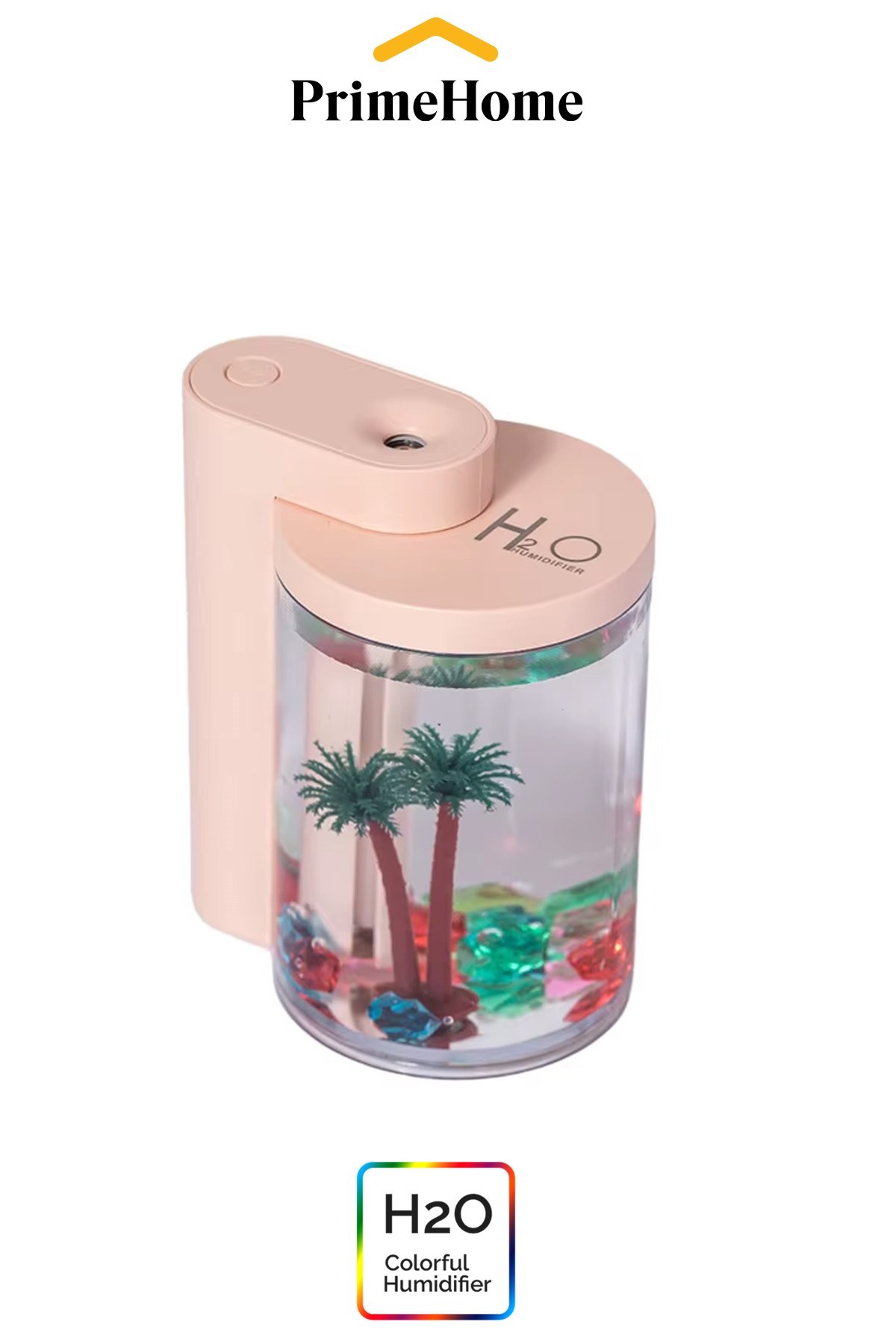 H2o Palmiye Nemlendirici Buhar Makinası 380 Ml hava Ultrasonik Deniz Kabuğu