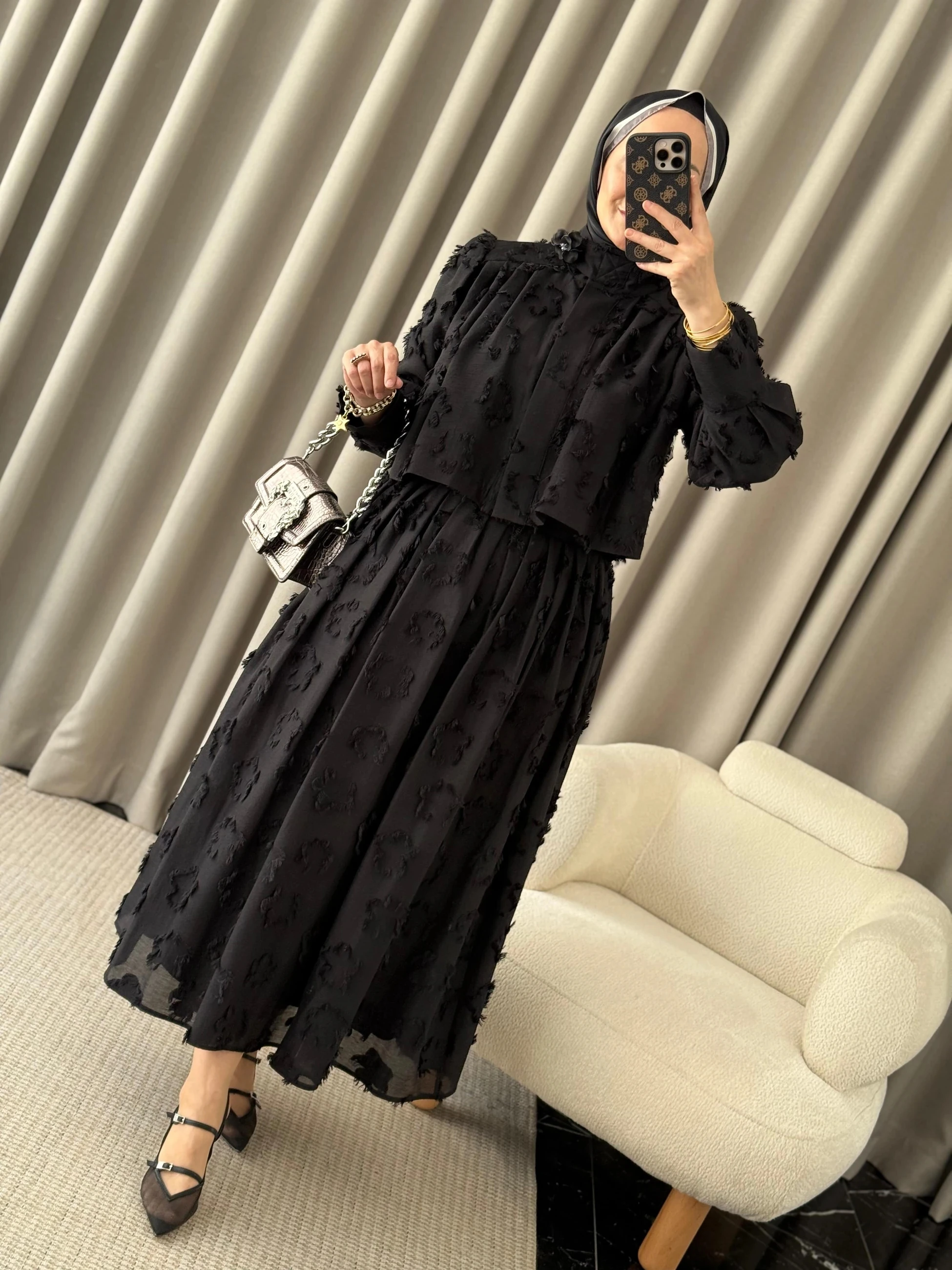 Kahma Etekli Takım - Siyah