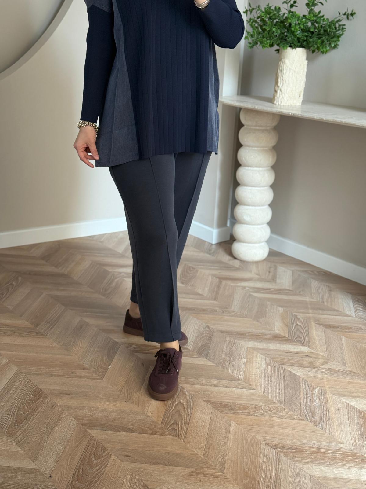 Sentez Noir Kargo Cepli Pantolon-Lacivert