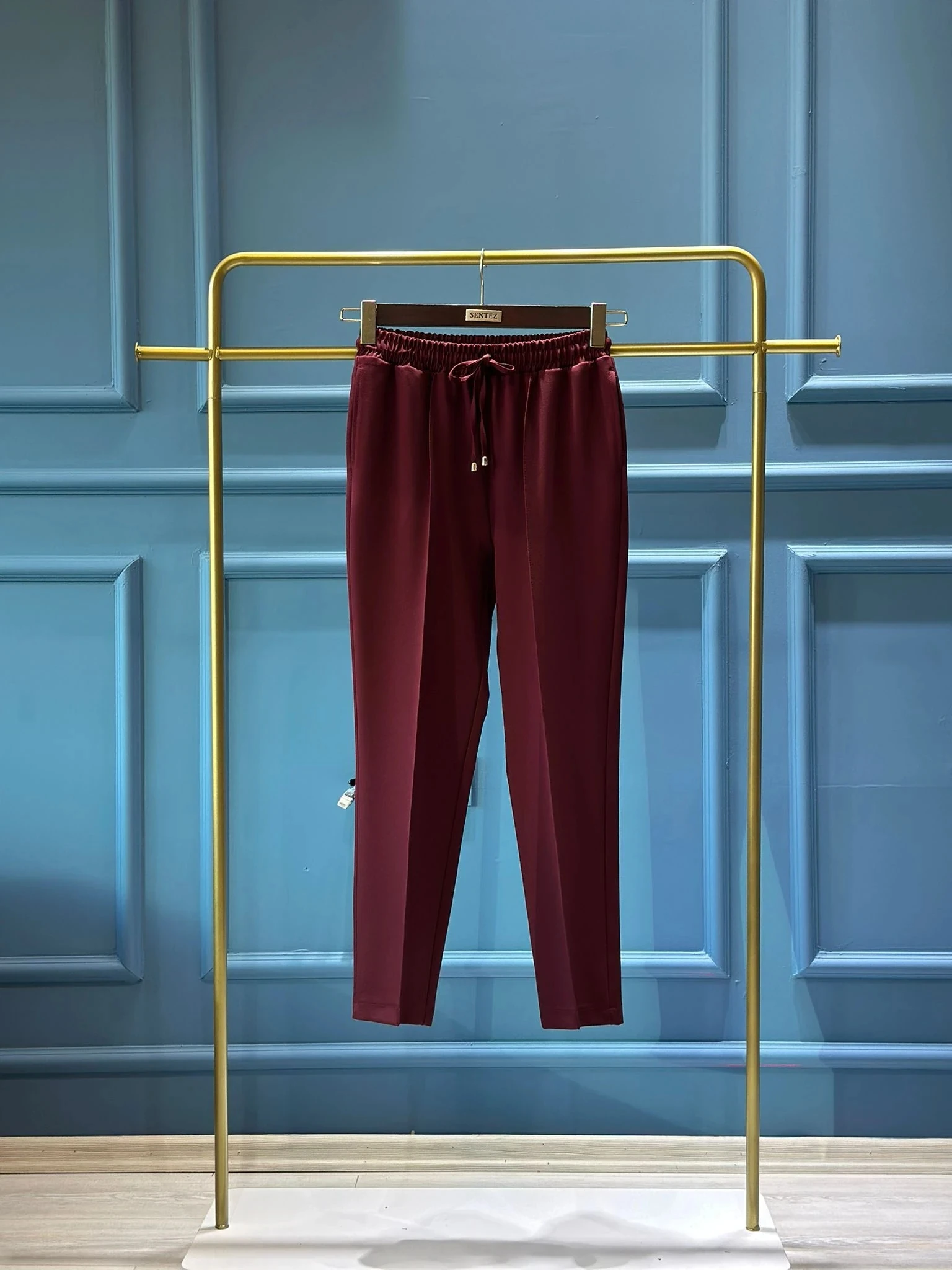 Sentez 153 Model Pantolon  - Bordo