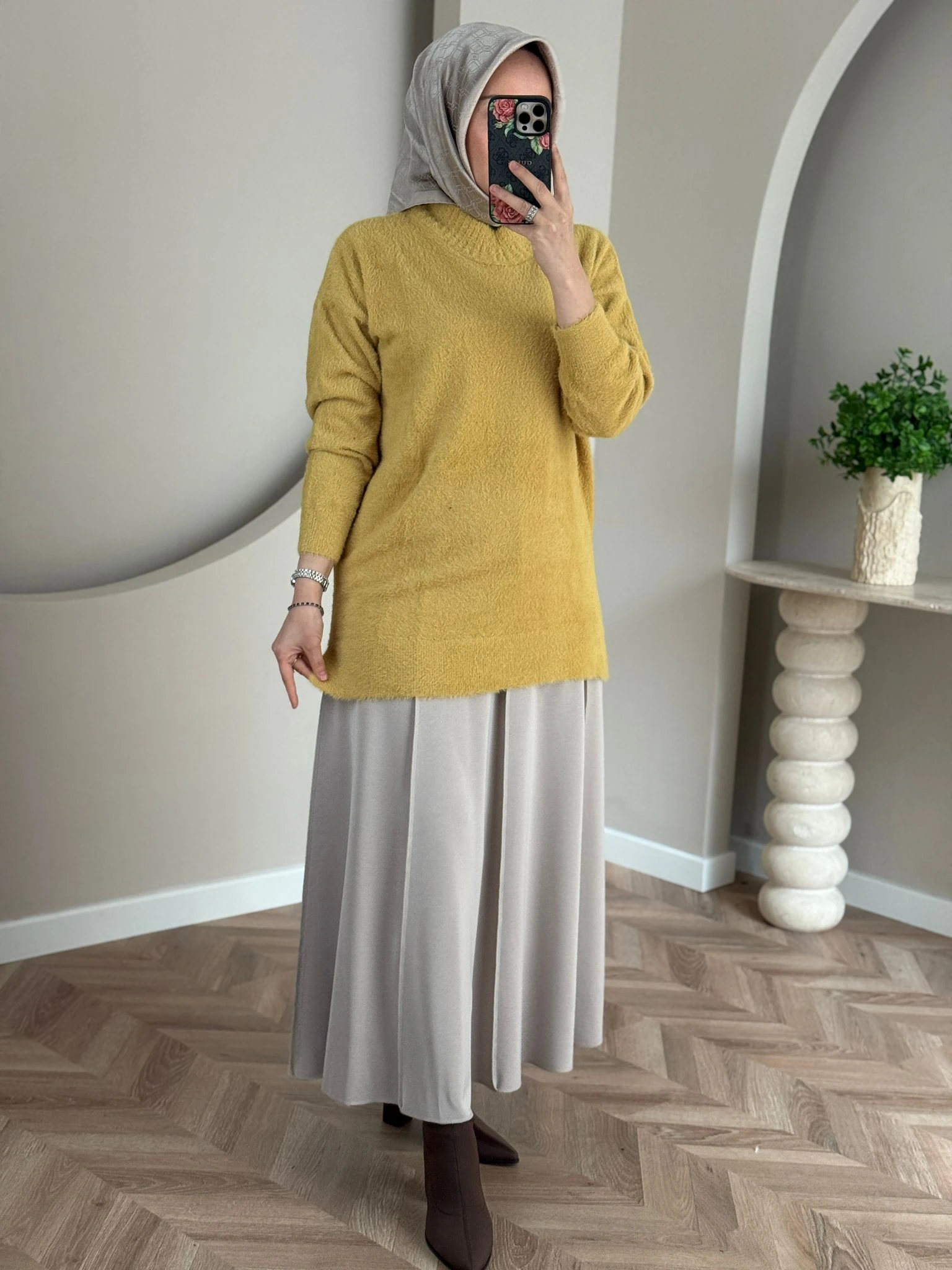 Nuss Angora Kazak - Hardal