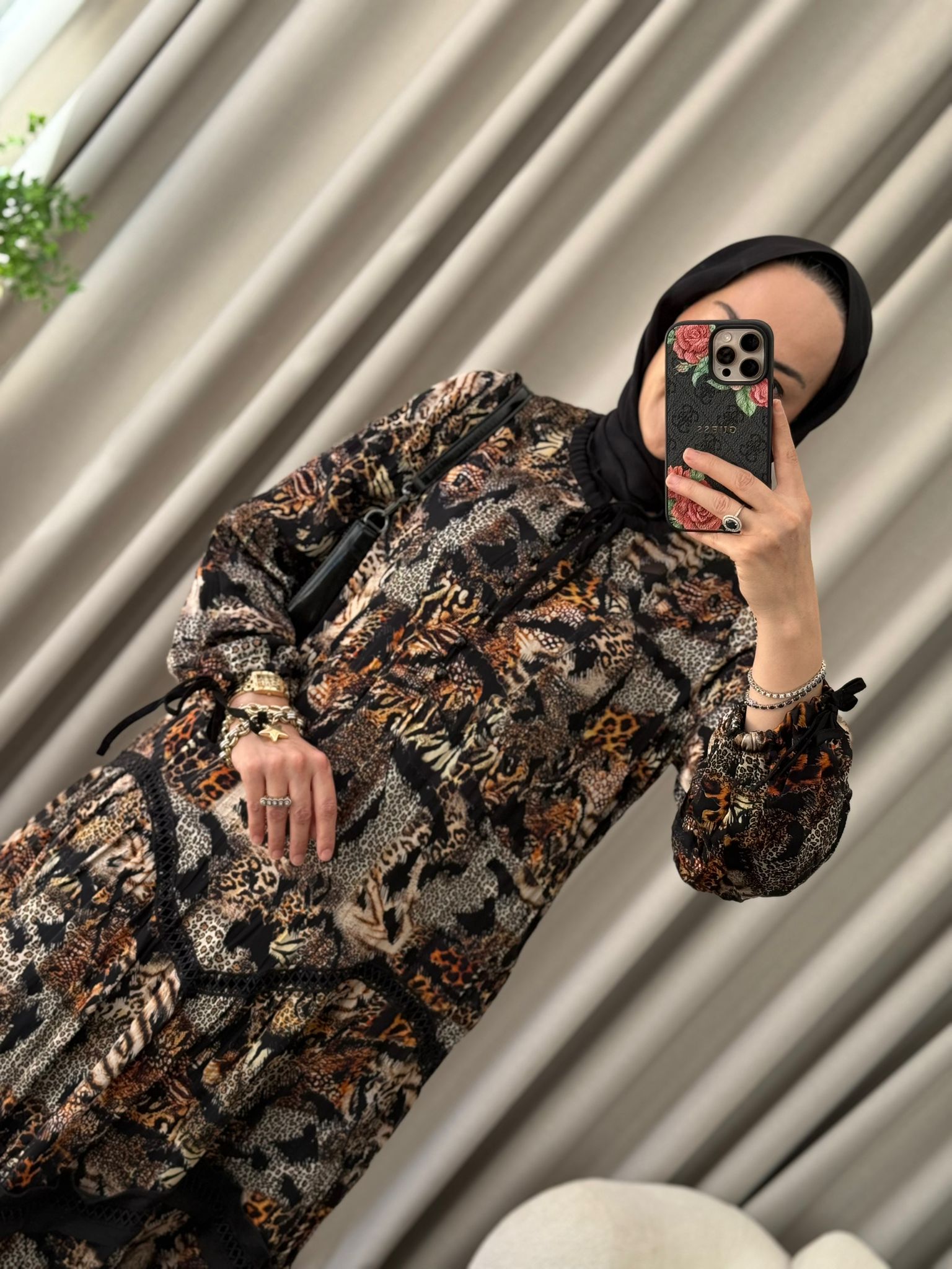 Lissmore Leopar Desen Elbise