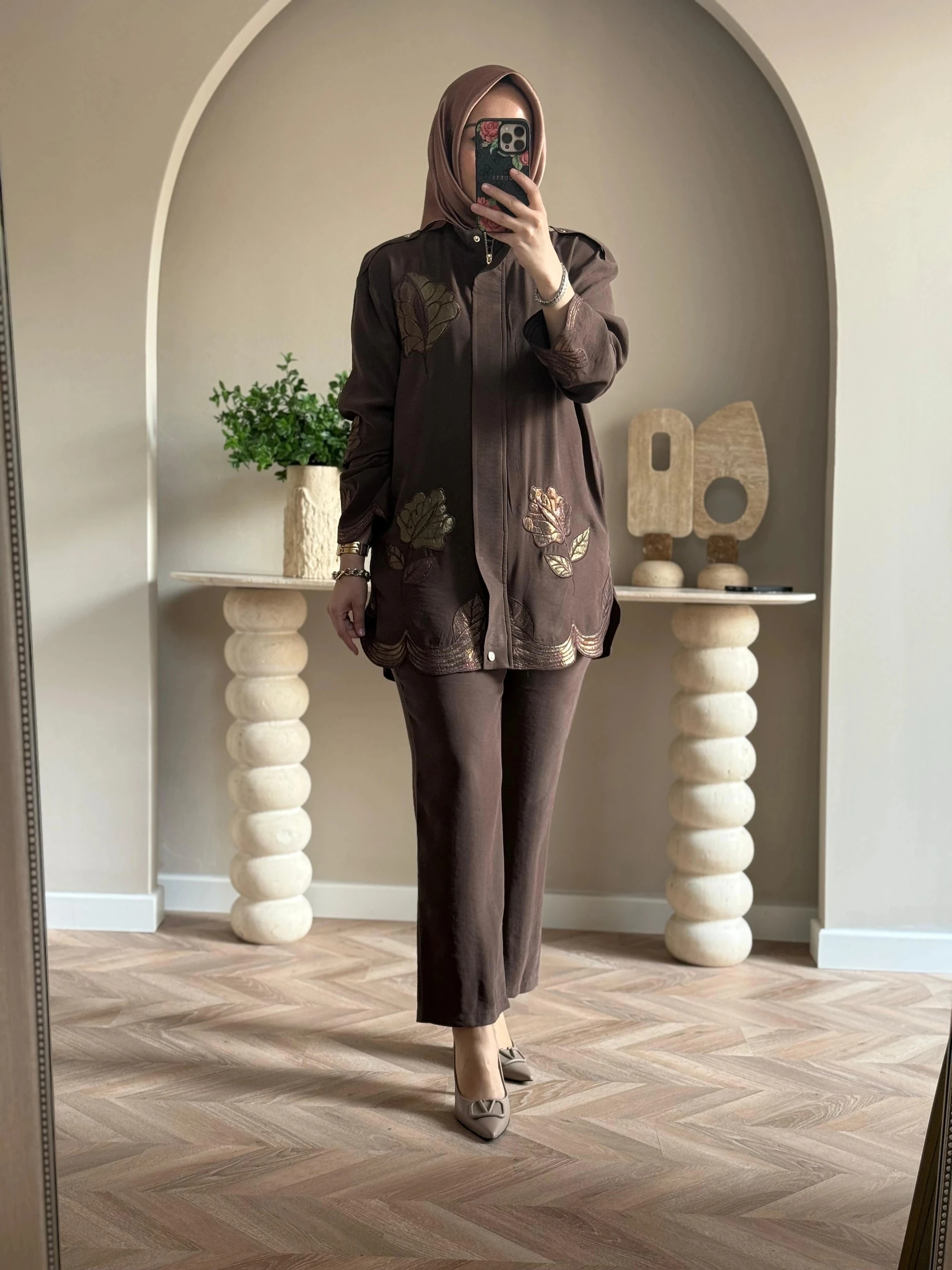 Lonbelon Bm Kabartma Desen Takım