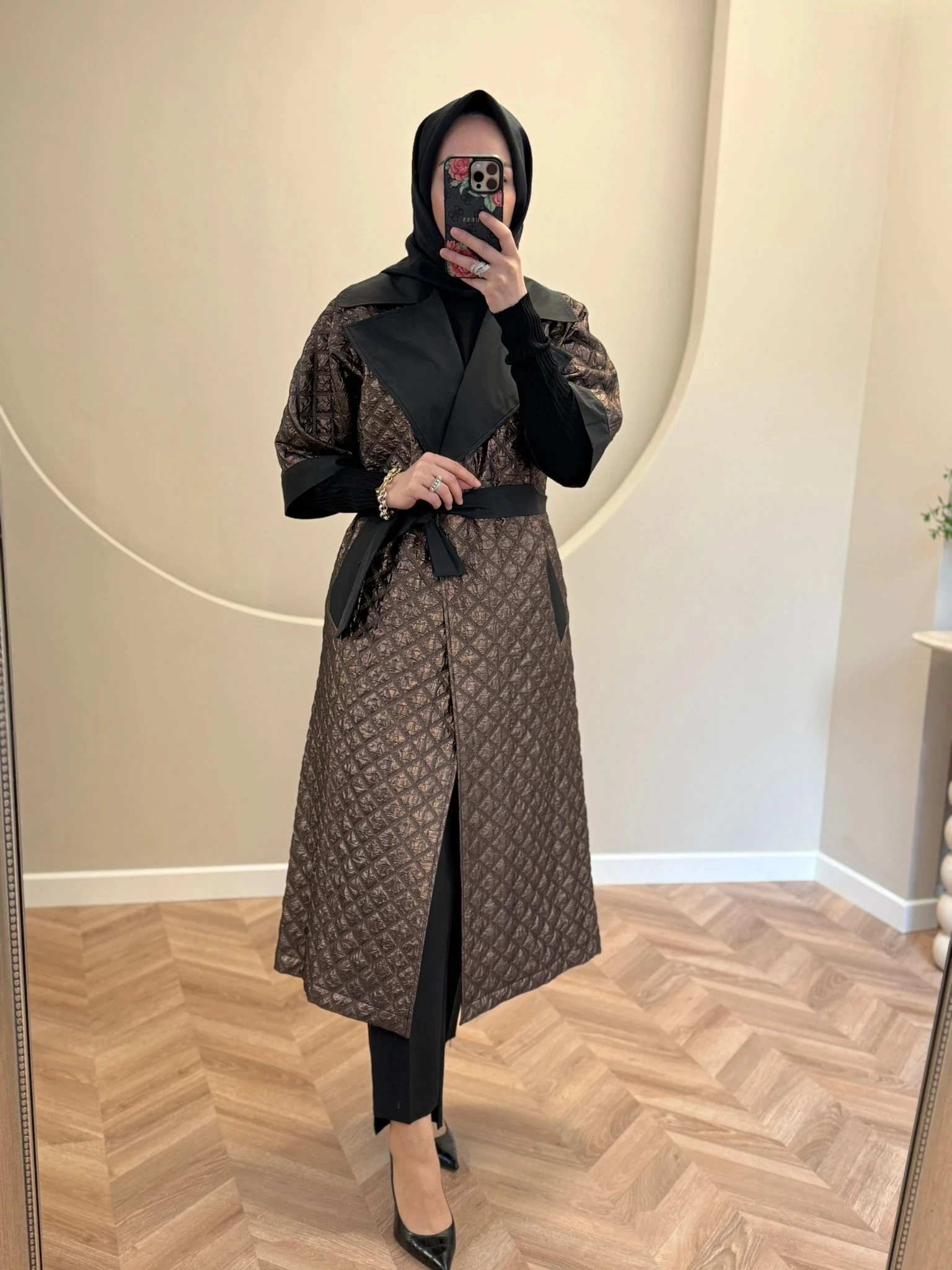 Nuss Jakarlı Kap - Bakır