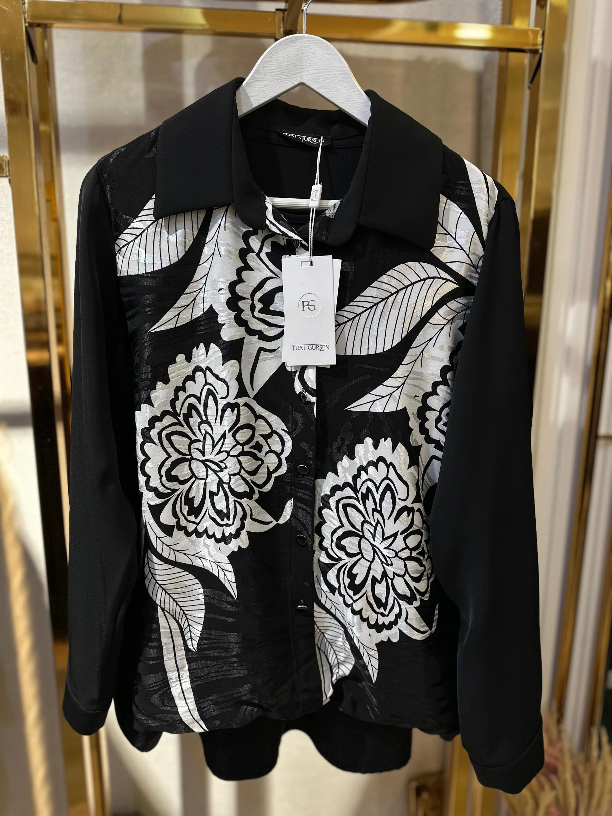 Fuat Gürşen Desenli Gömlek