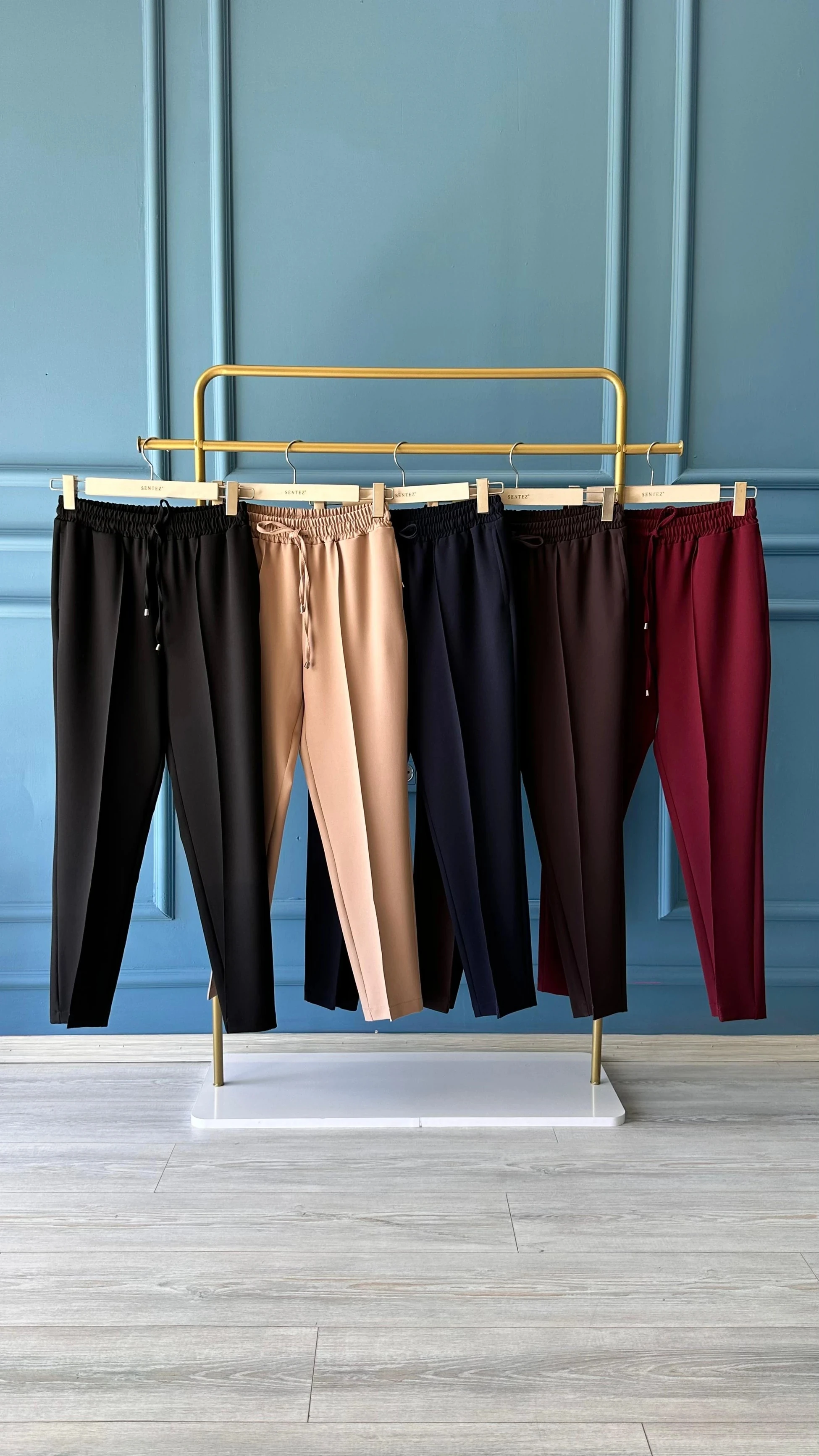 Sentez 153 Model Pantolon  - Beyaz