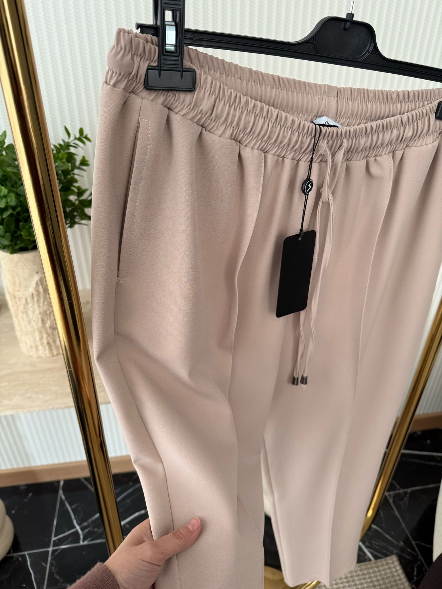 Sentez 153 Model Pantolon  - Latte