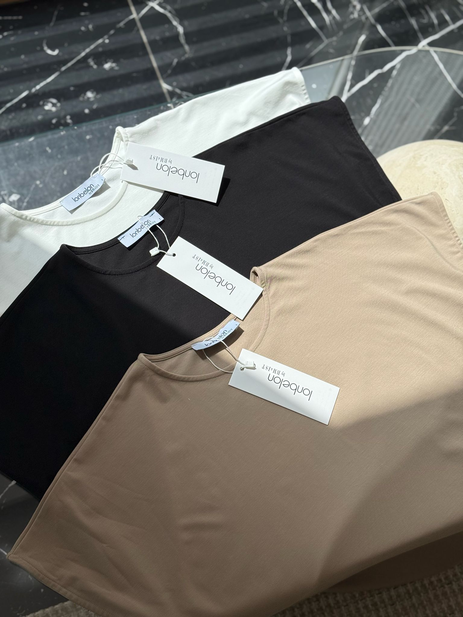 Bm Kısa Kol İçlik  - Ekru