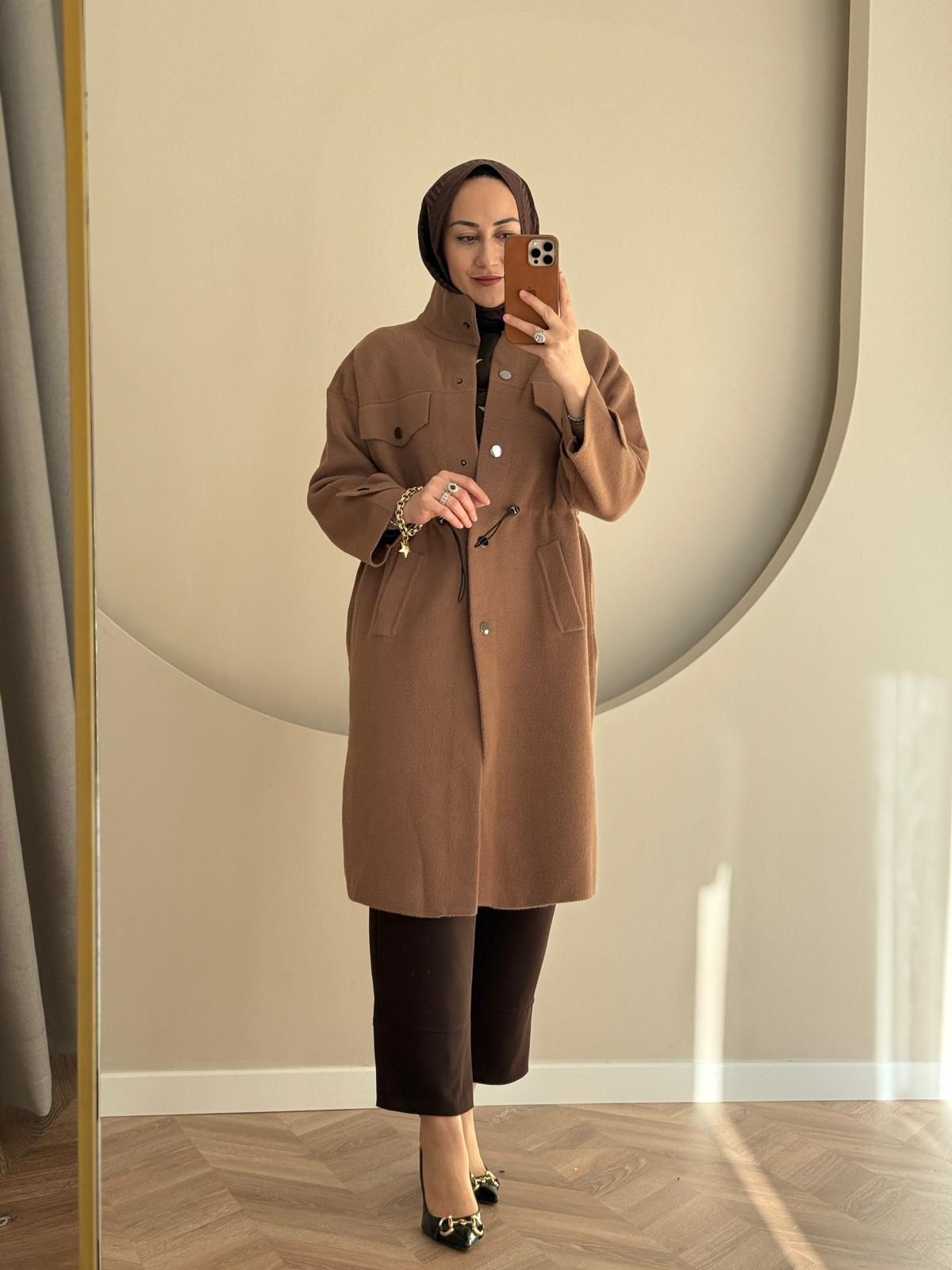 Ghisa Angora Kaban - Kahverengi