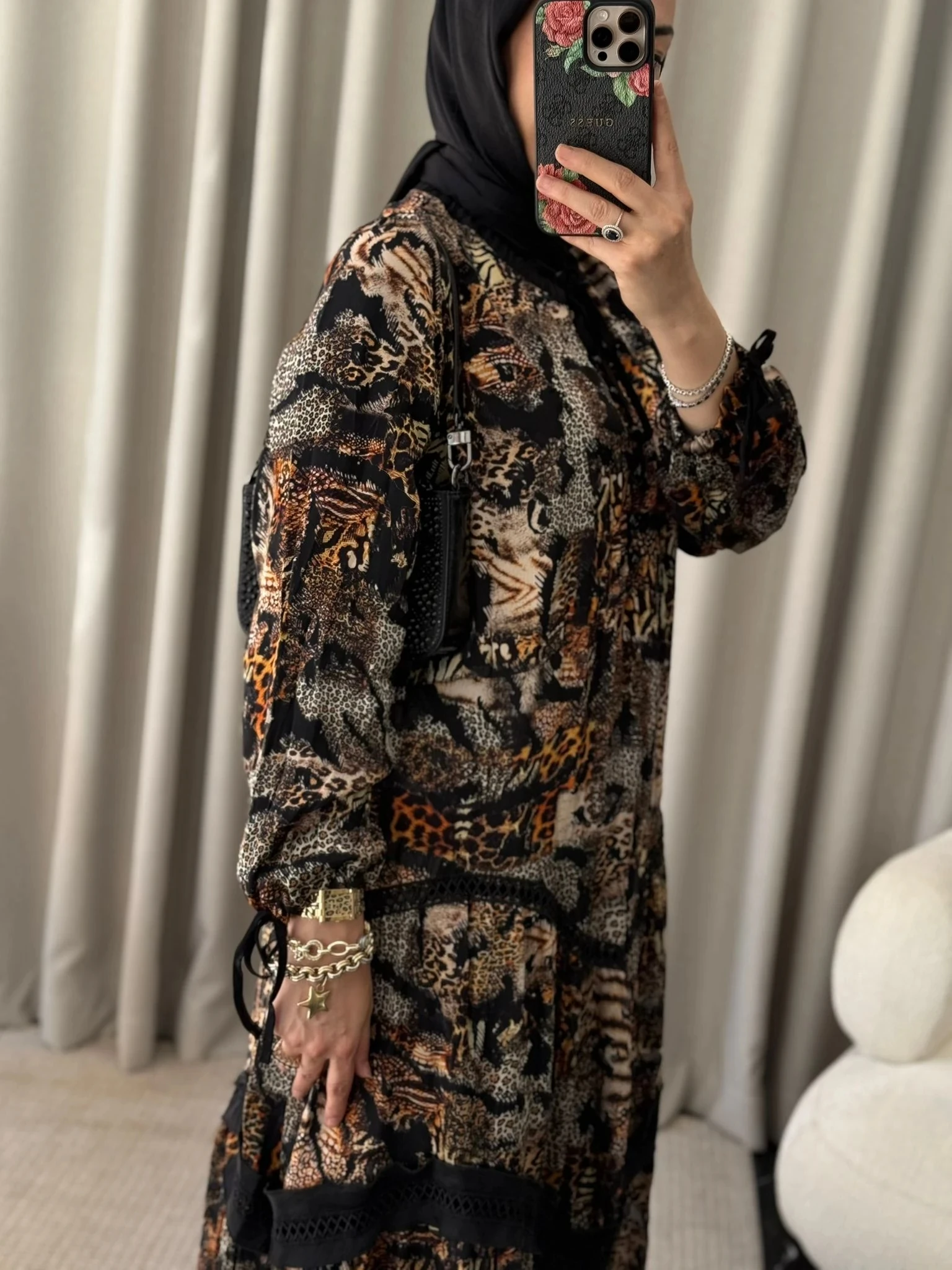 Lissmore Leopar Desen Elbise