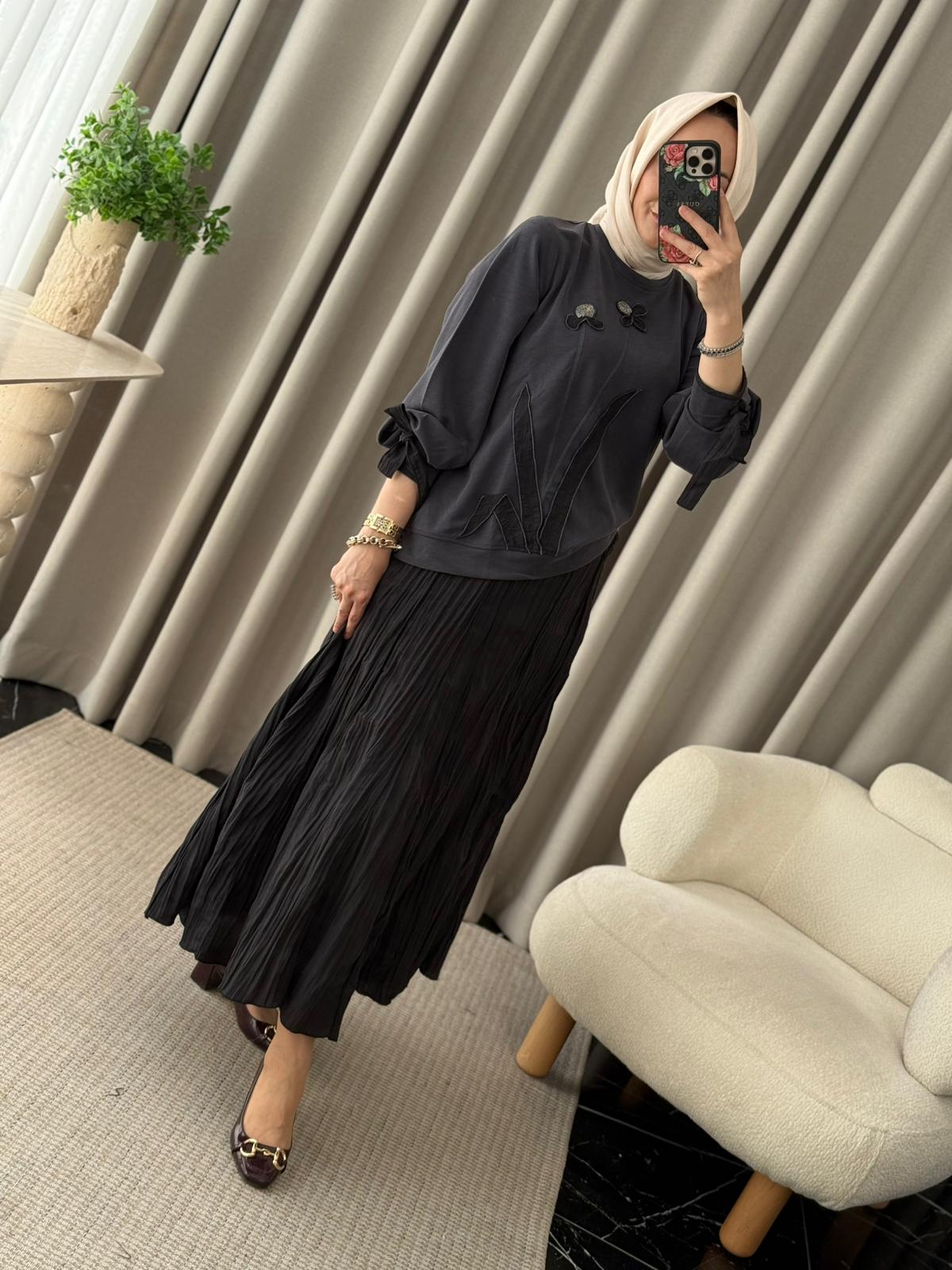 Lissmore Etek & Bluz Takım - Siyah