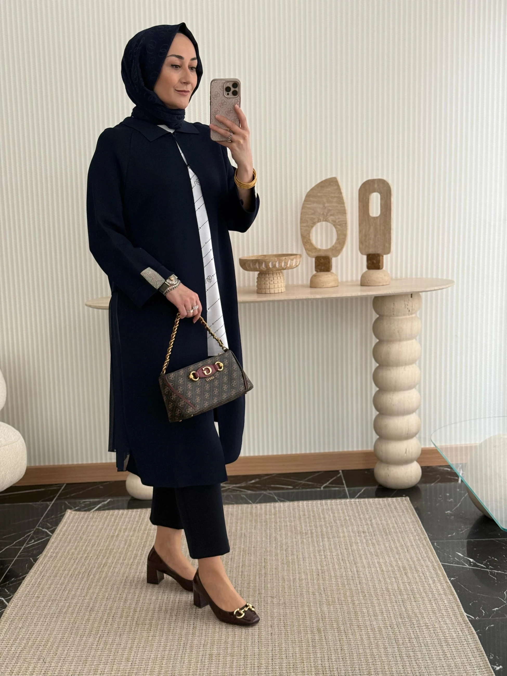 Ghisa Arka Şifon Detay Hırka