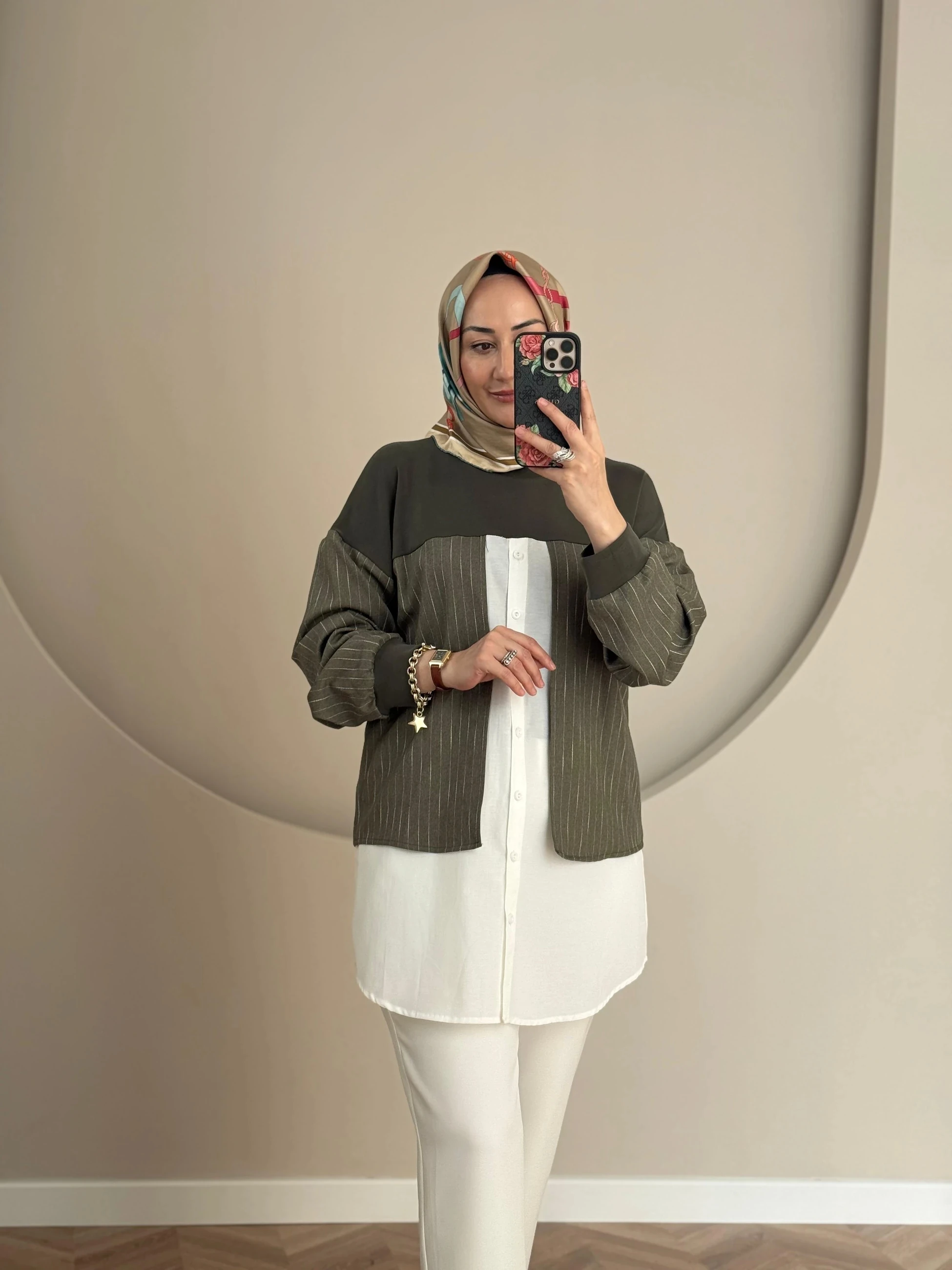 Lonbelon Bm Gömlek Detay Tunik