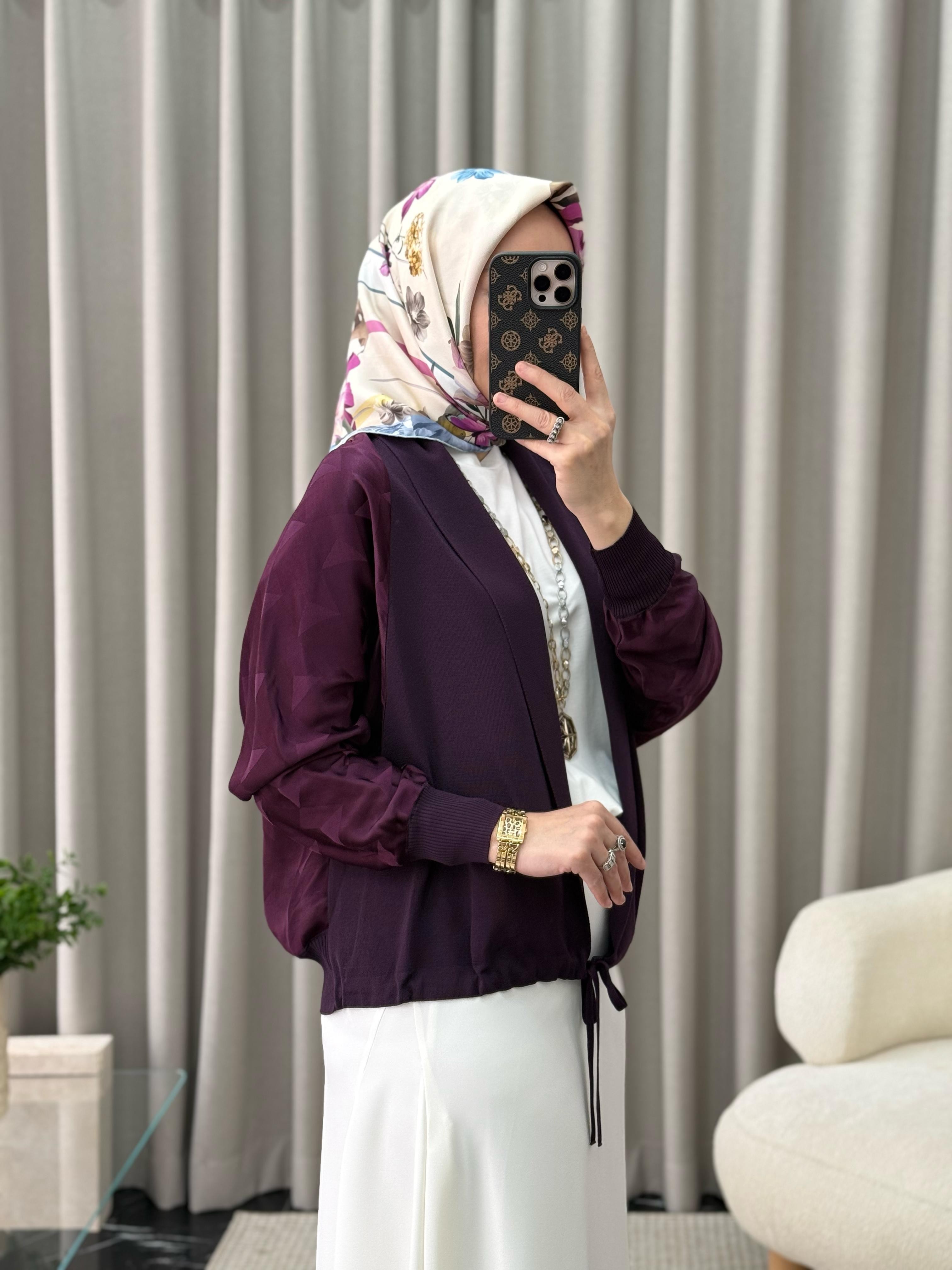 Ghisa Geometrik Desen Hırka