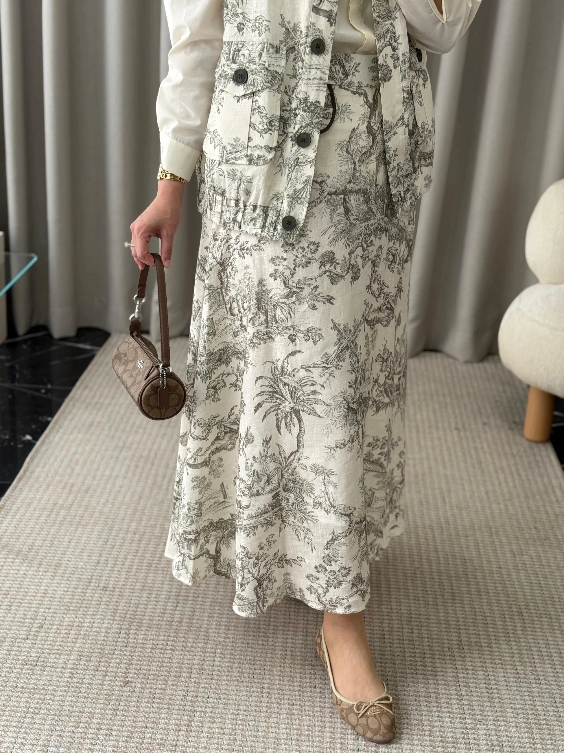 Kahma Etek Yelek Kombin Takım