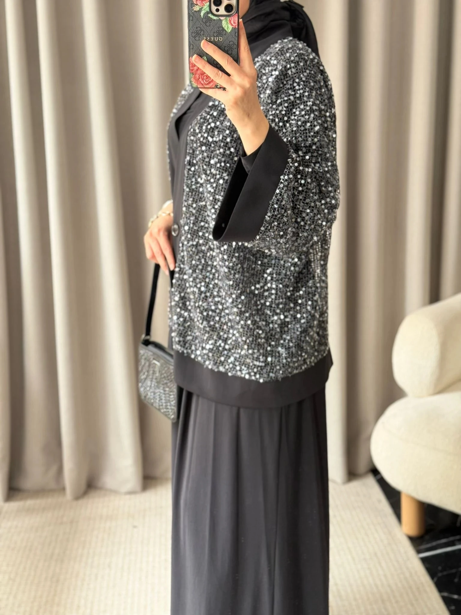 İthal Üçlü Takım - Siyah