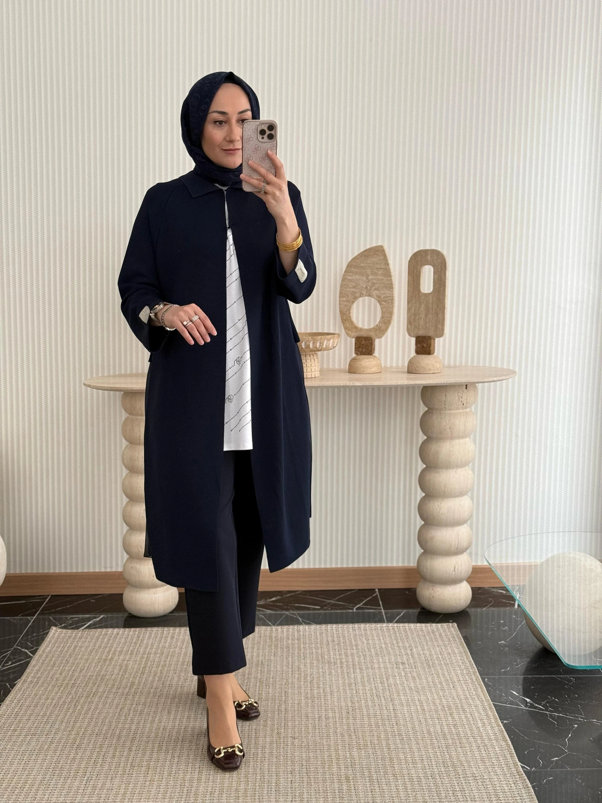 Ghisa Arka Şifon Detay Hırka