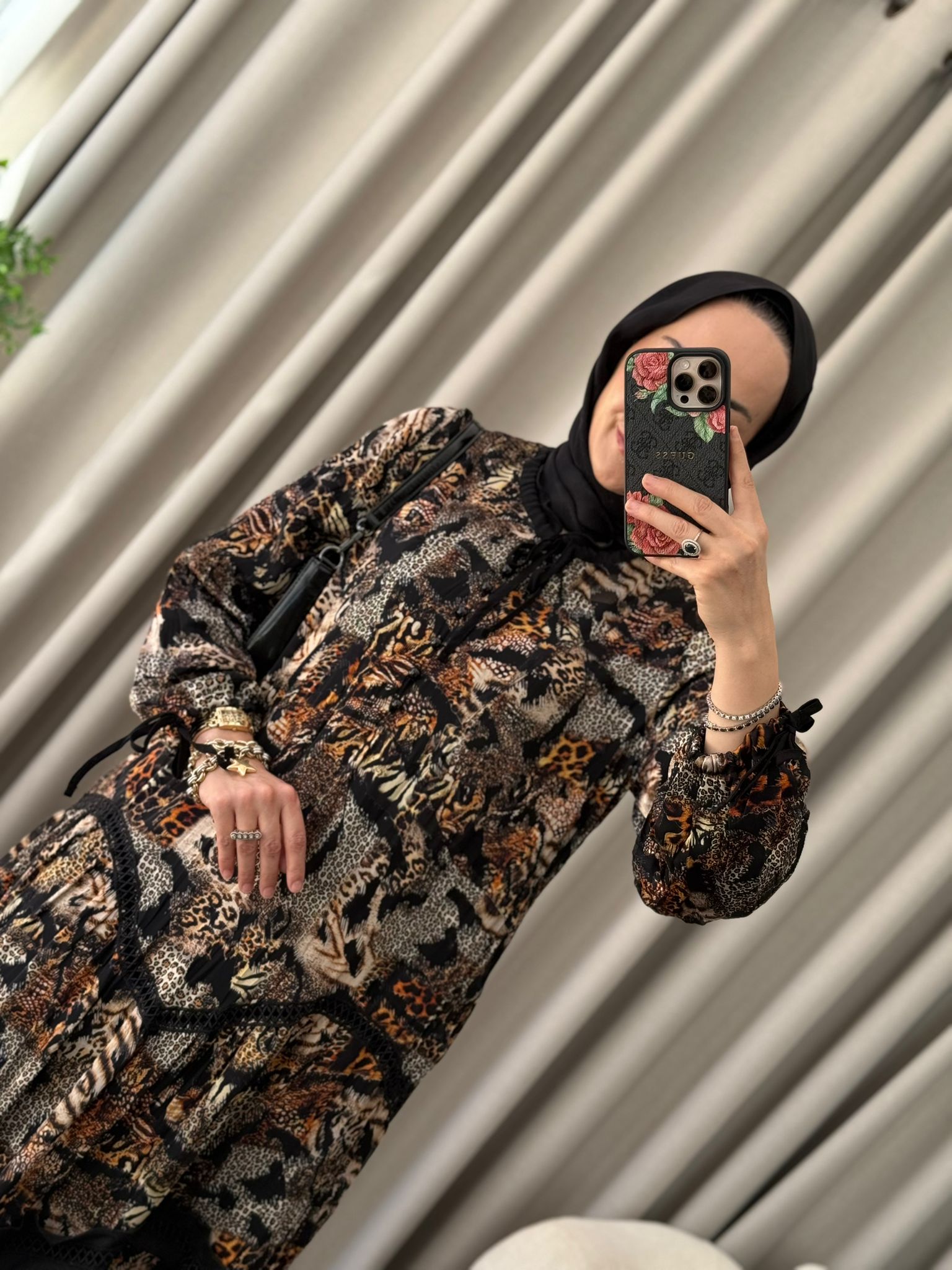 Lissmore Leopar Desen Elbise