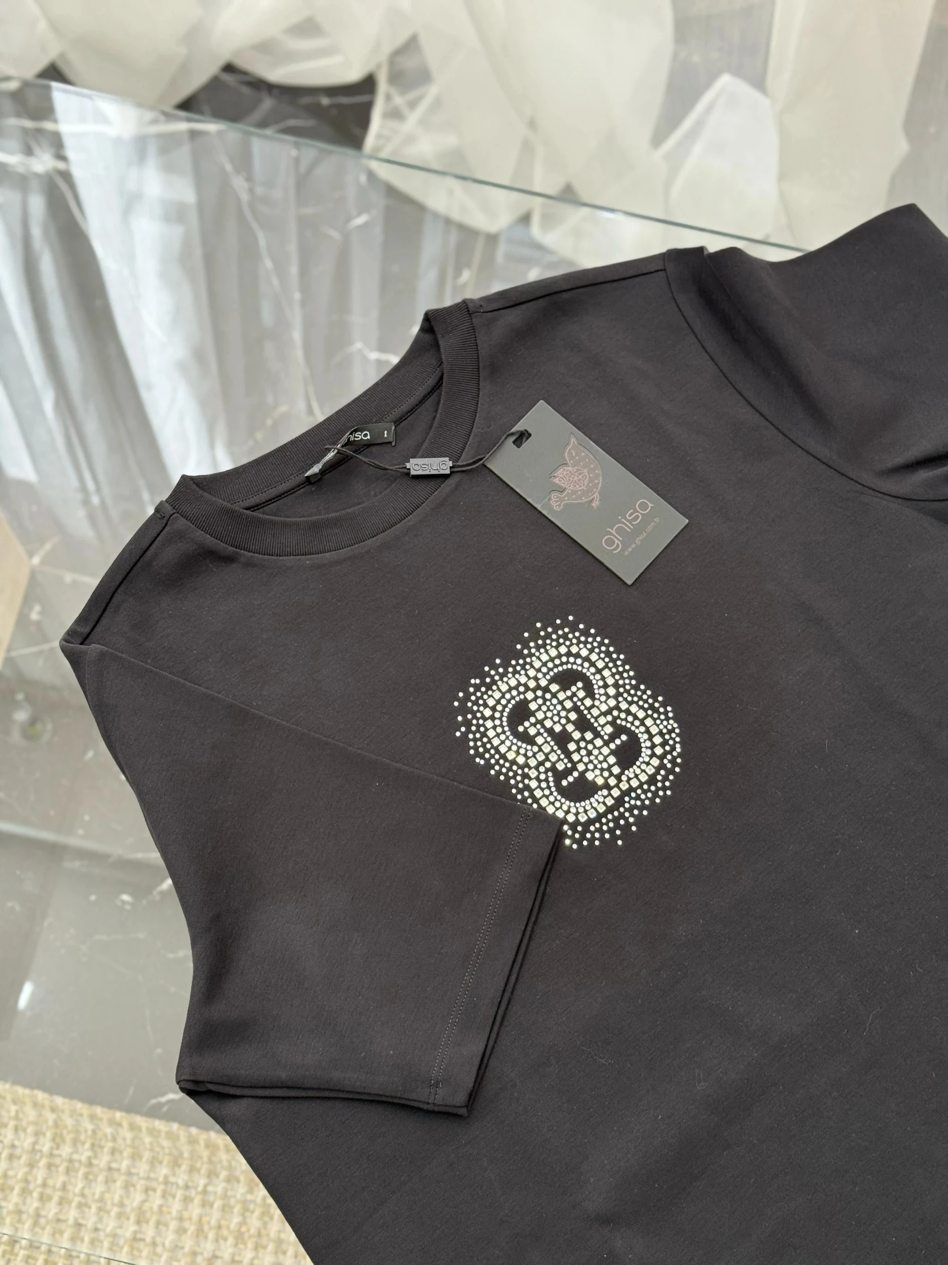 Ghisa Basic Kısa Kol İçlik  - Siyah