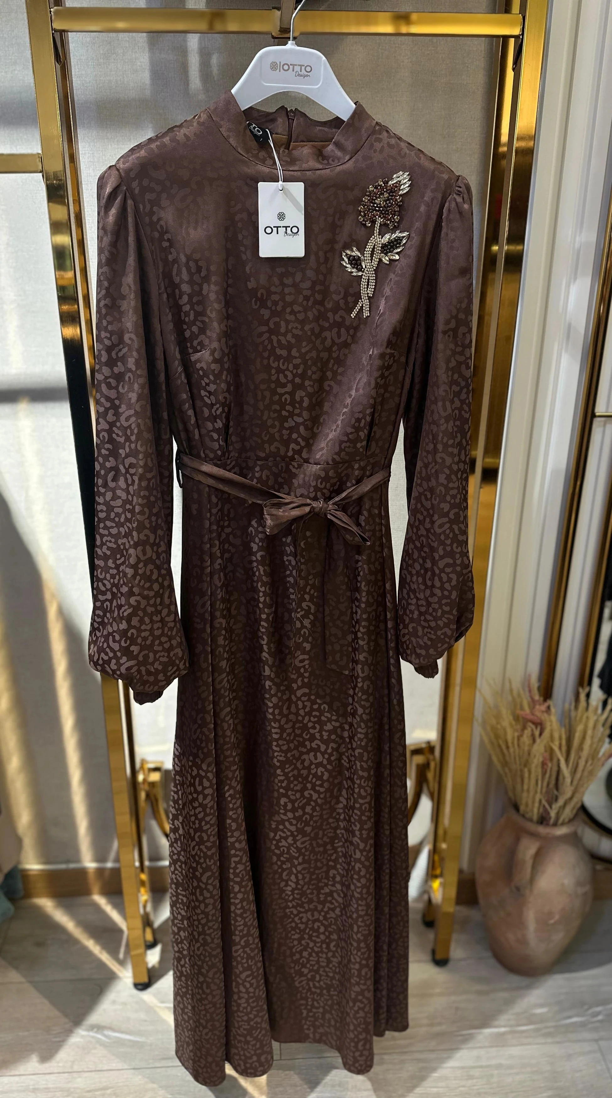 Otto Leopar Desen Elbise