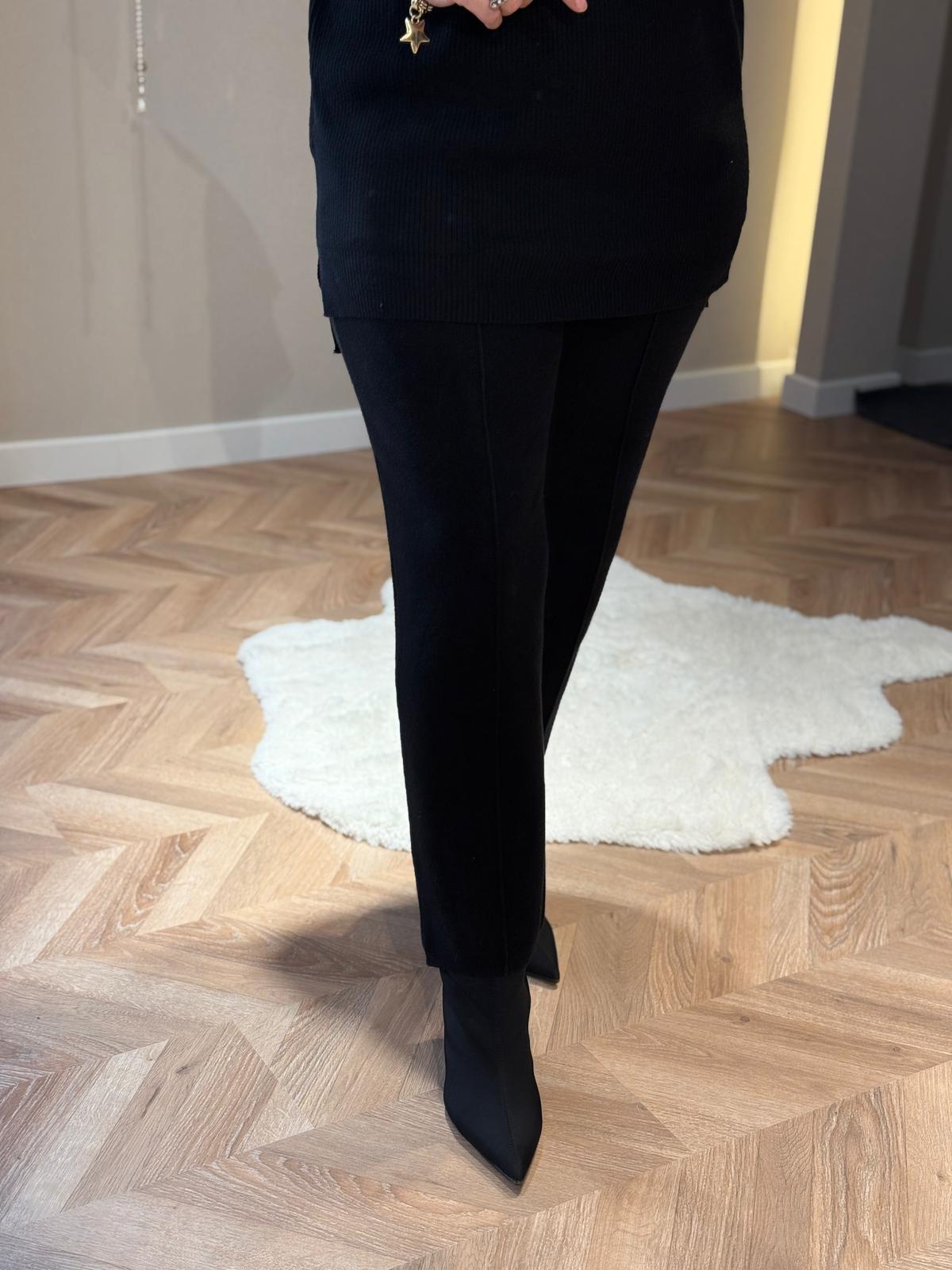 Tığ Triko Leopar Taş İşlemeli Takım