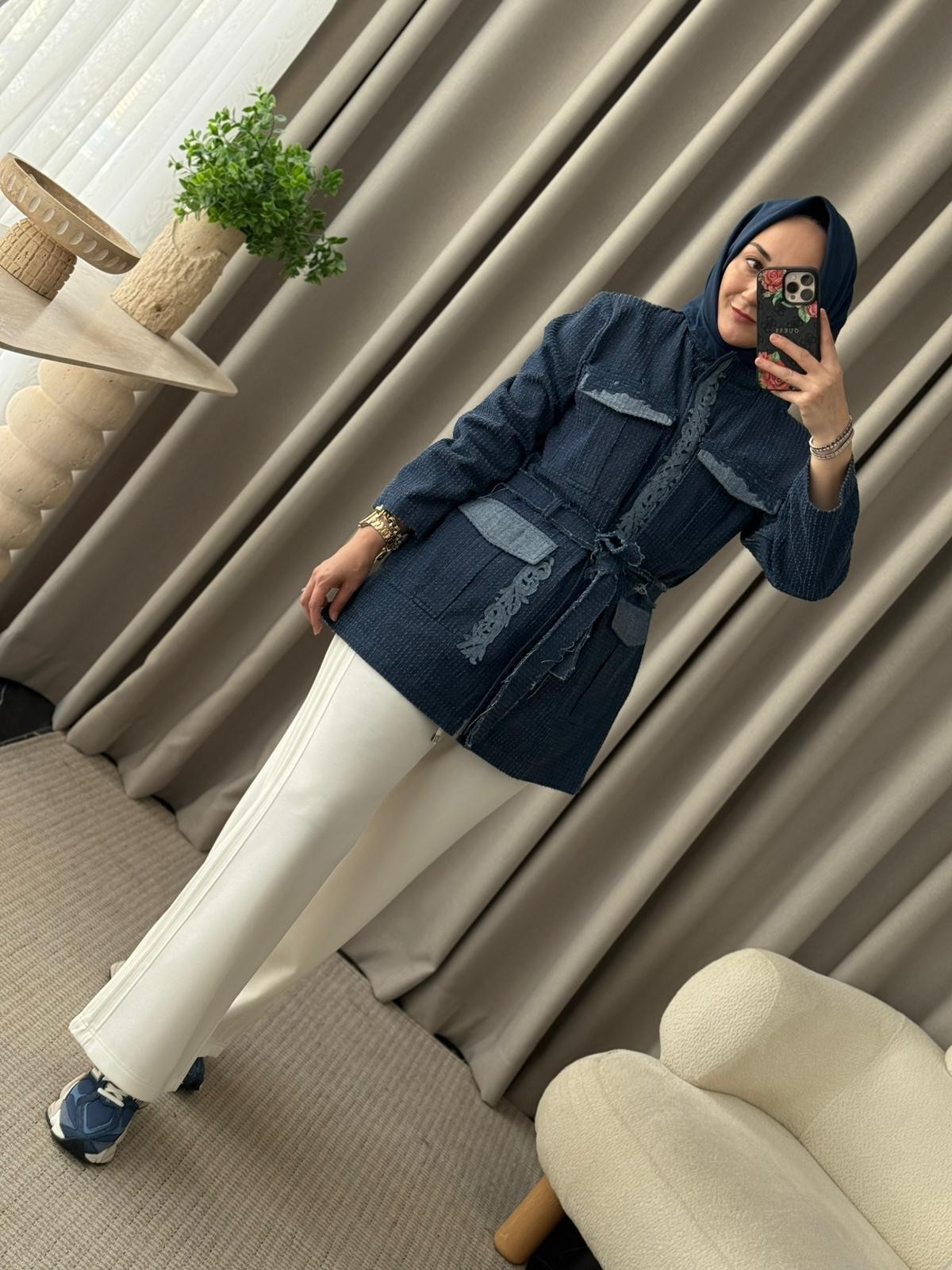 Ghisa Denim Ceket